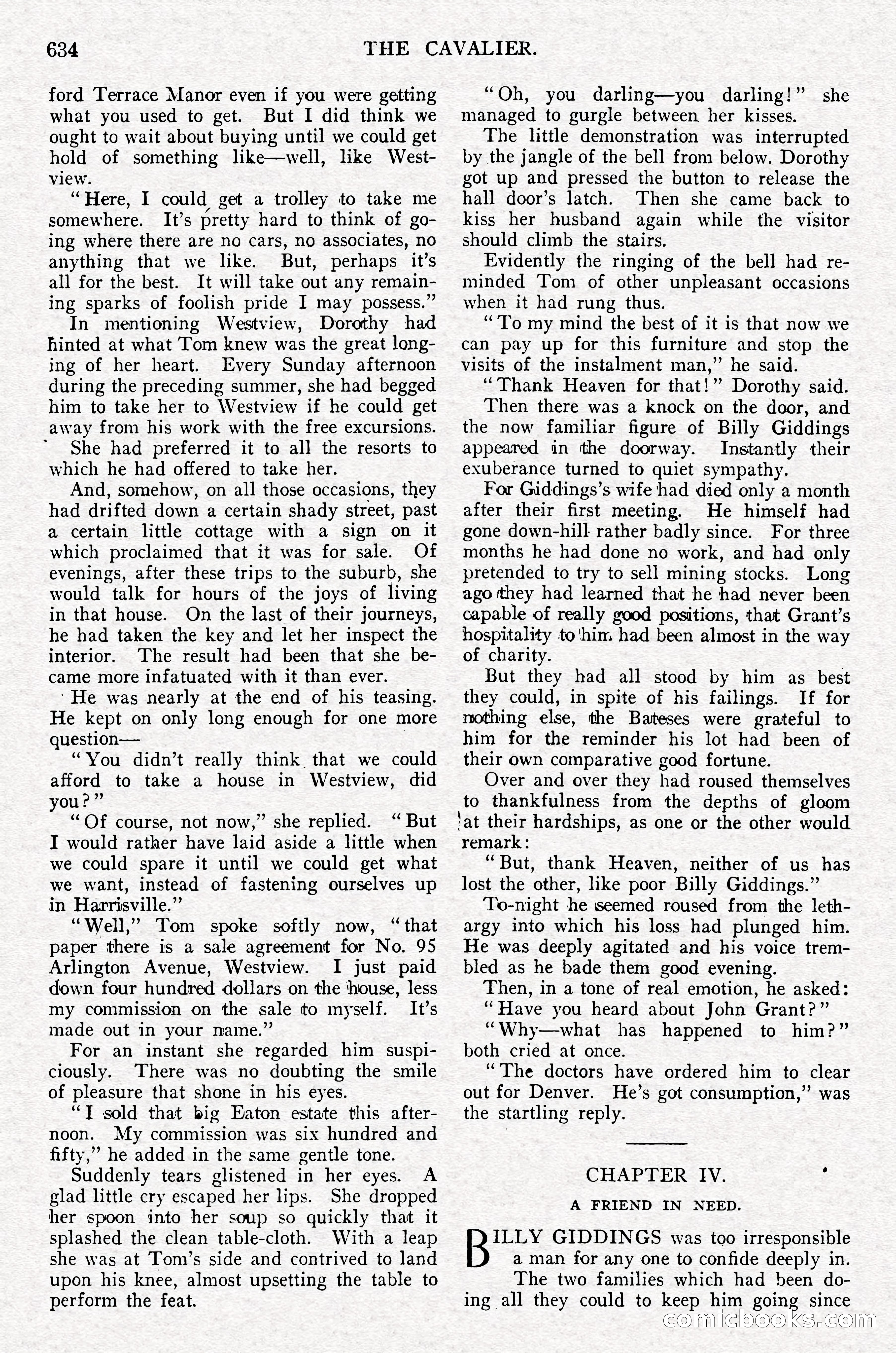 The Cavalier, September 1910 — page 65 of 210