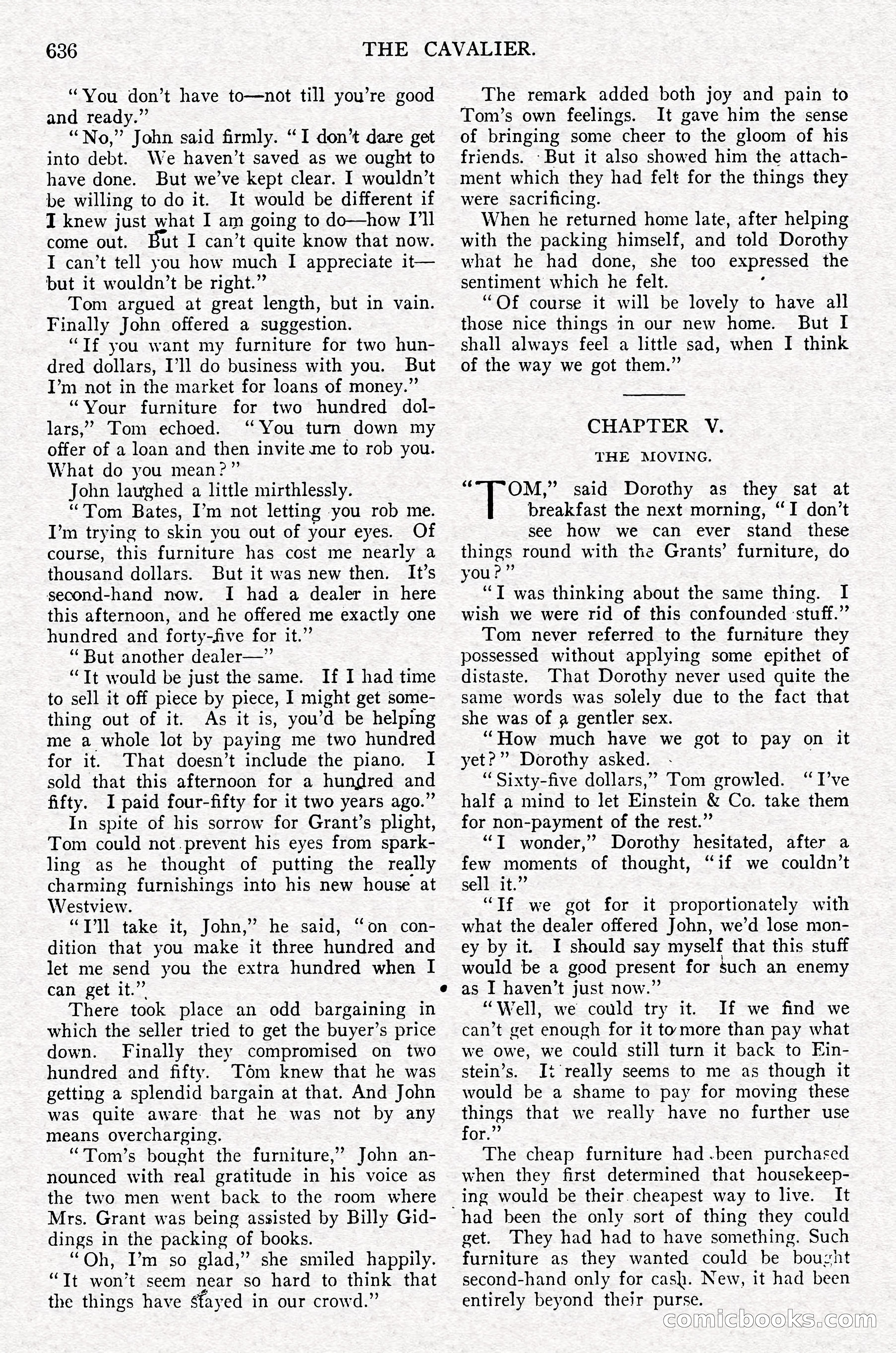 The Cavalier, September 1910 — page 67 of 210