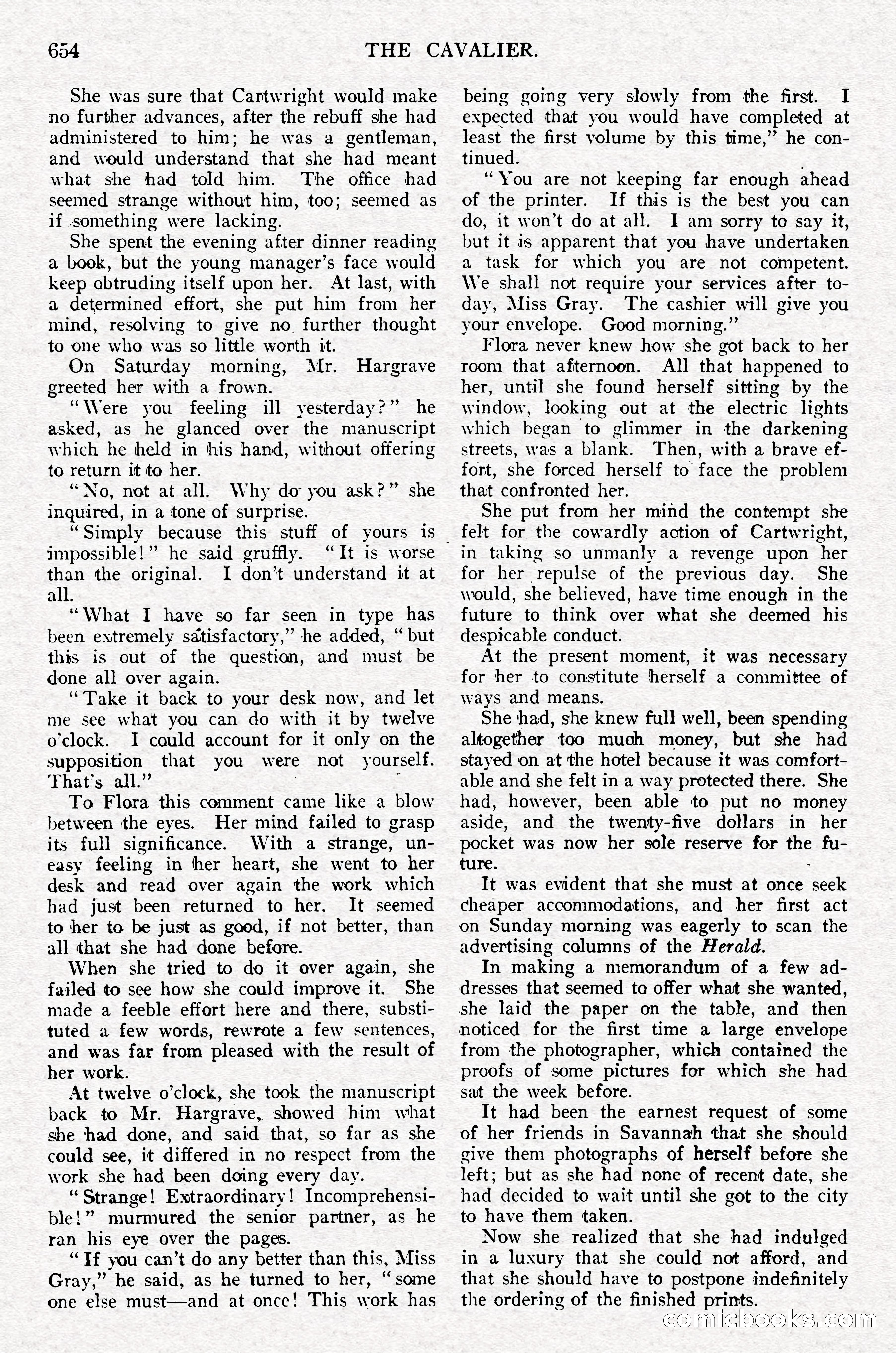 The Cavalier, September 1910 — page 85 of 210
