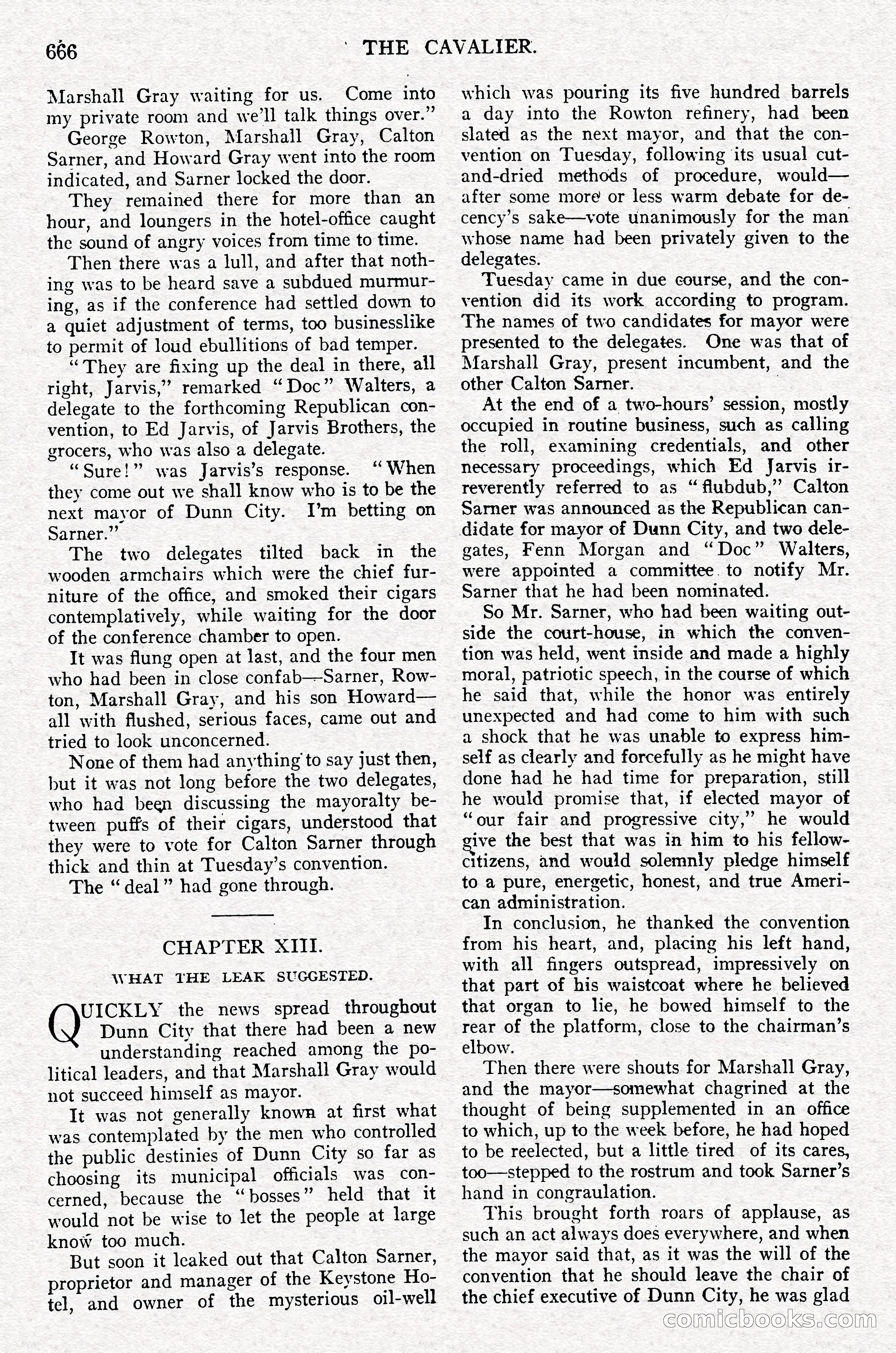 The Cavalier, September 1910 — page 97 of 210