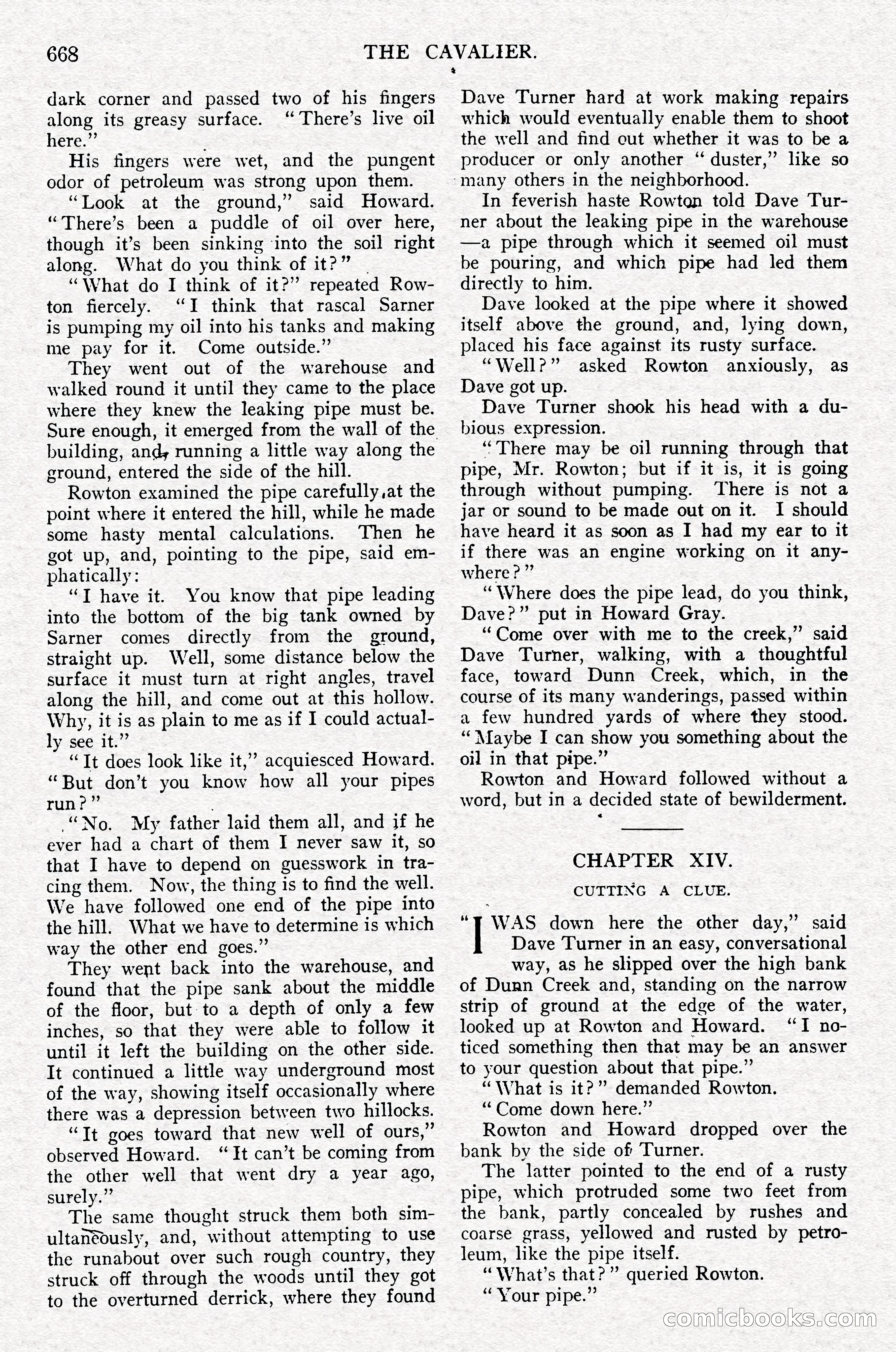 The Cavalier, September 1910 — page 99 of 210
