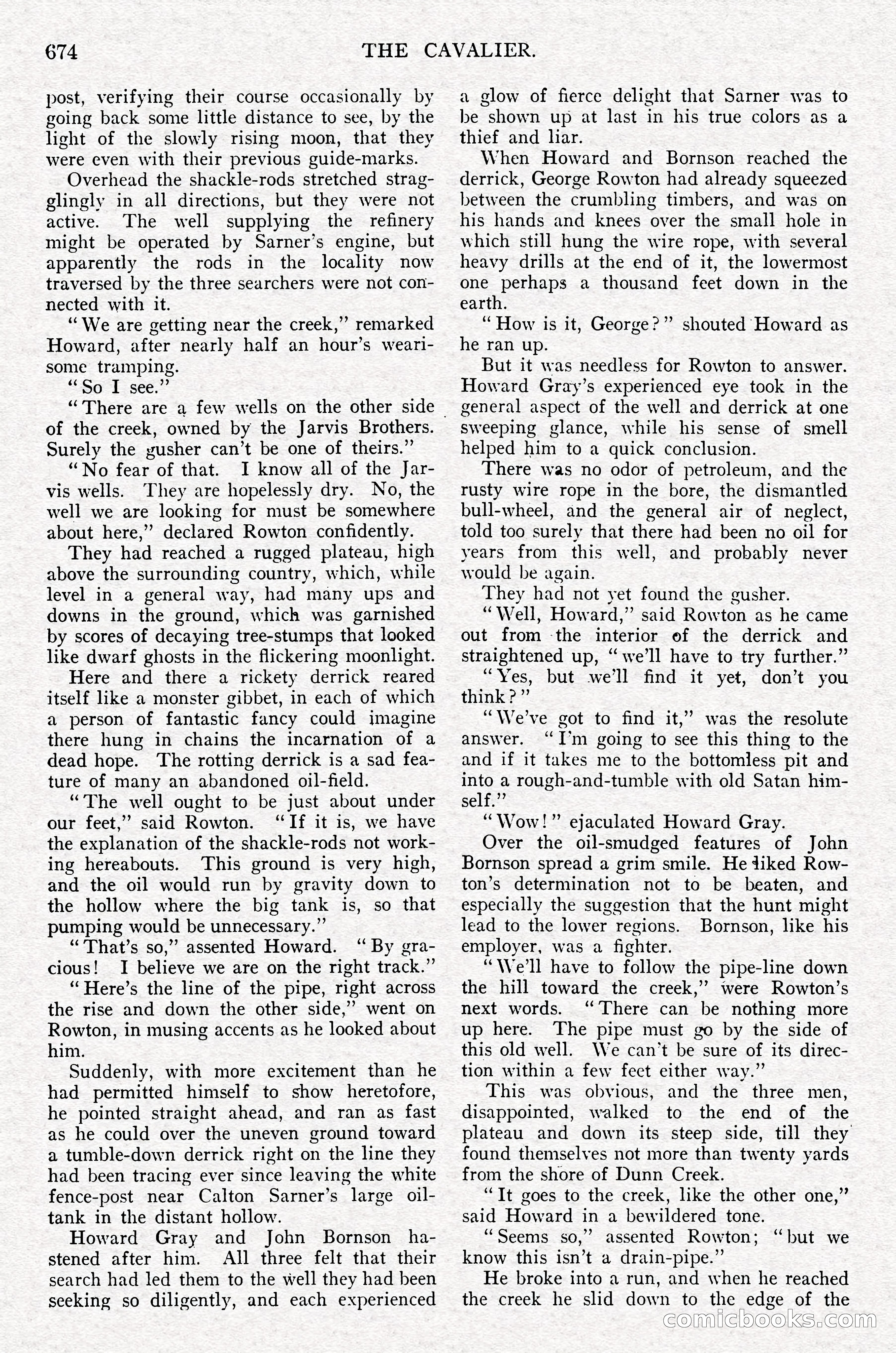 The Cavalier, September 1910 — page 105 of 210