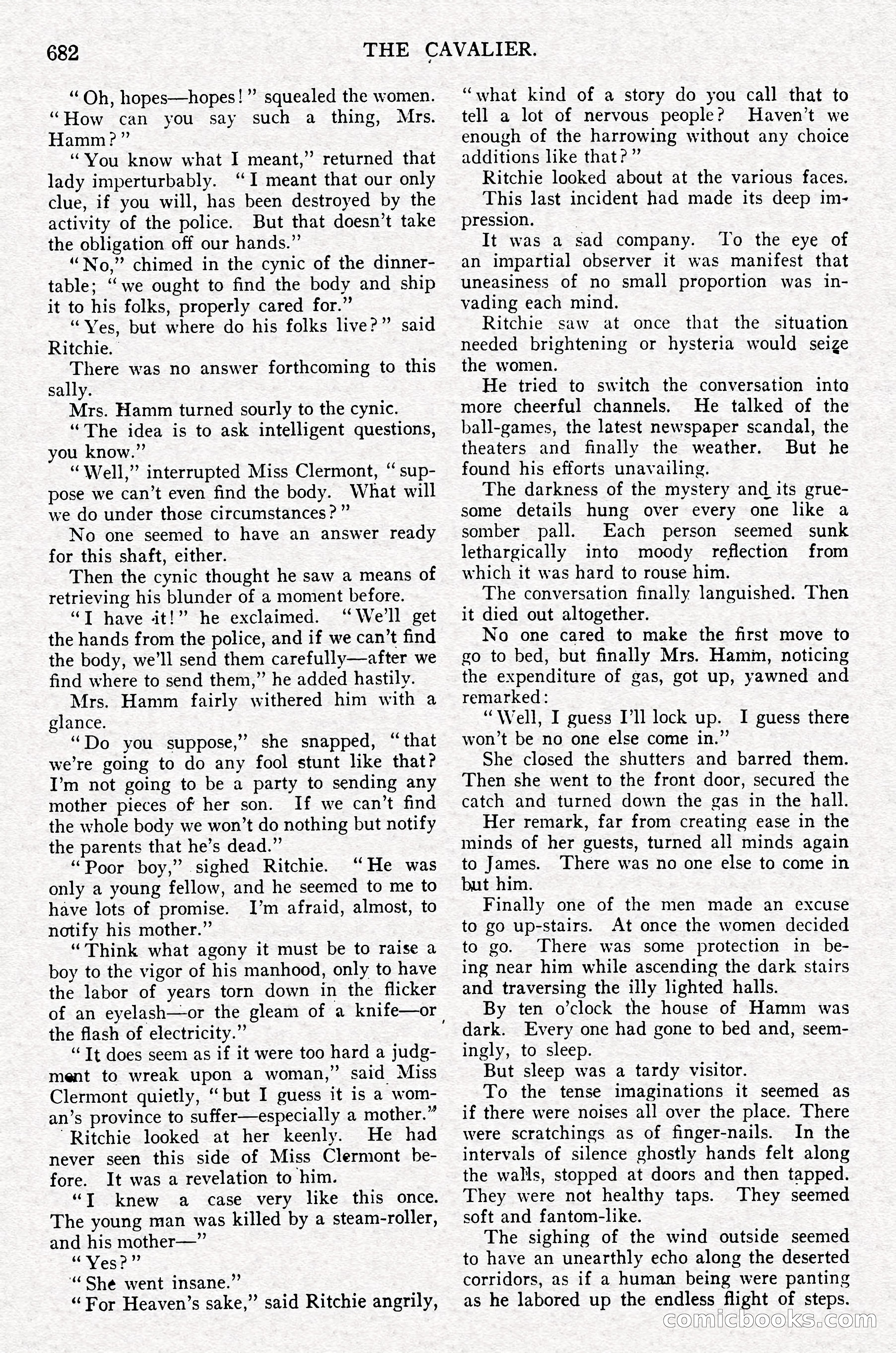 The Cavalier, September 1910 — page 113 of 210