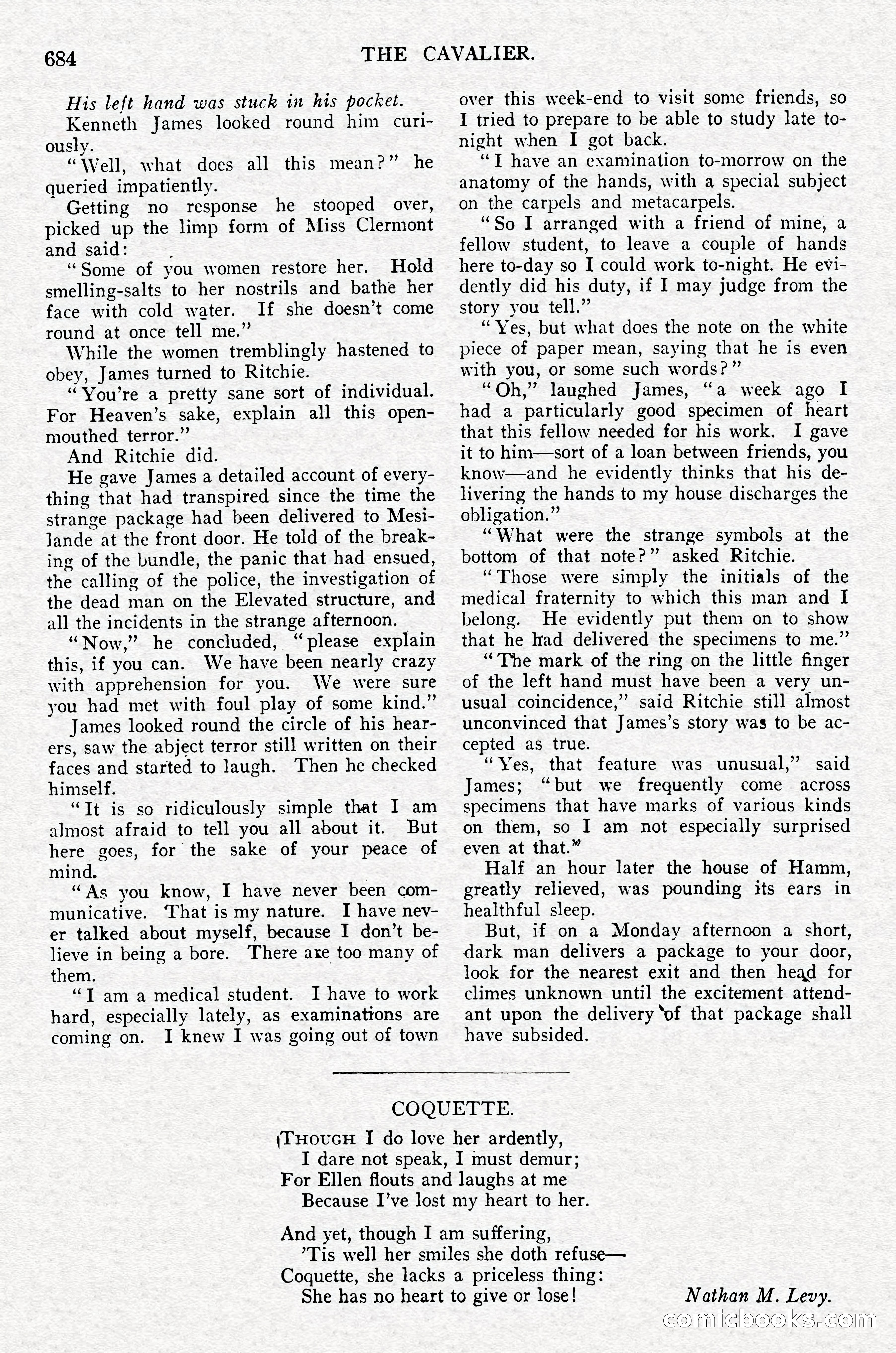 The Cavalier, September 1910 — page 115 of 210