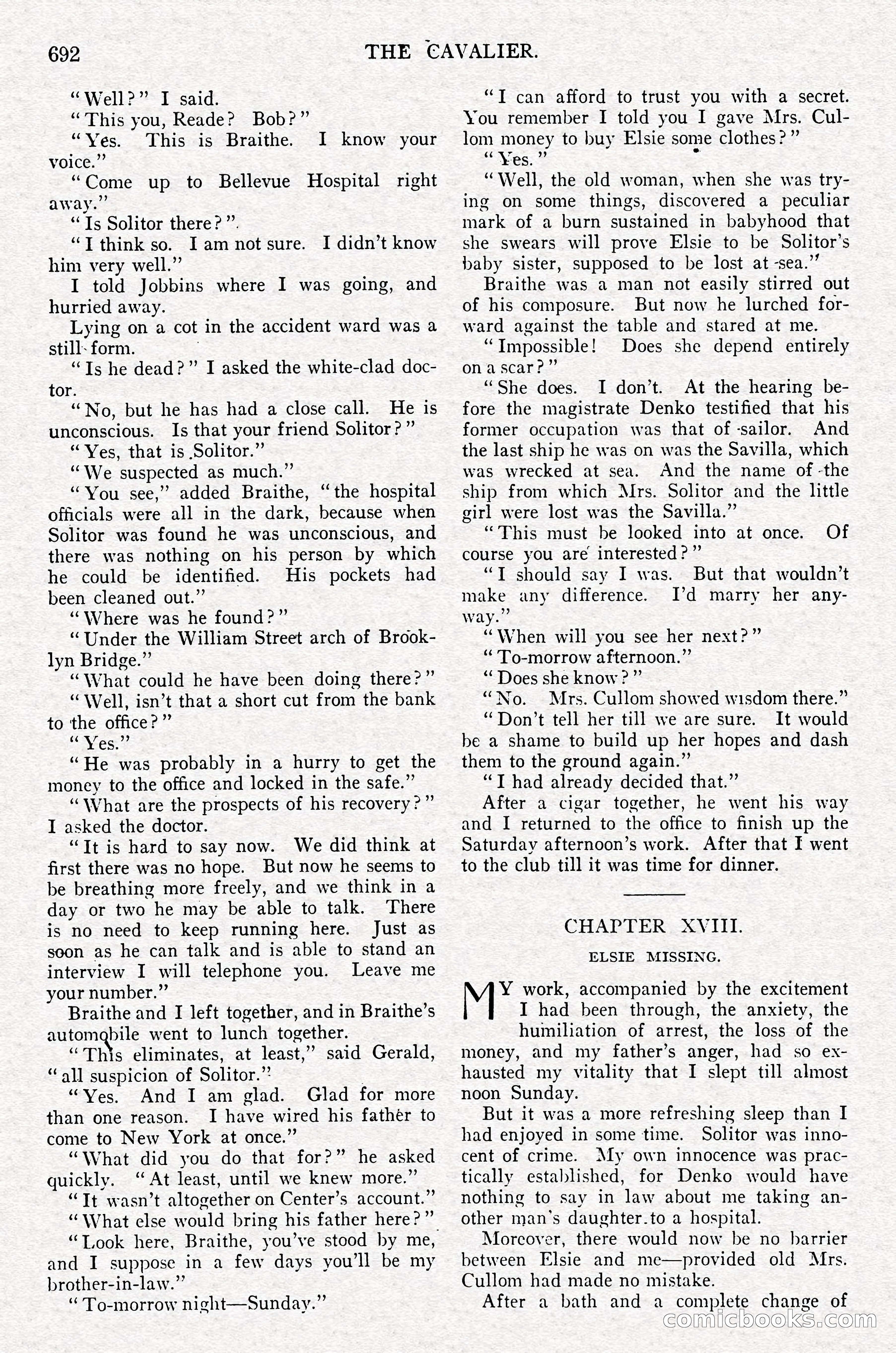 The Cavalier, September 1910 — page 123 of 210