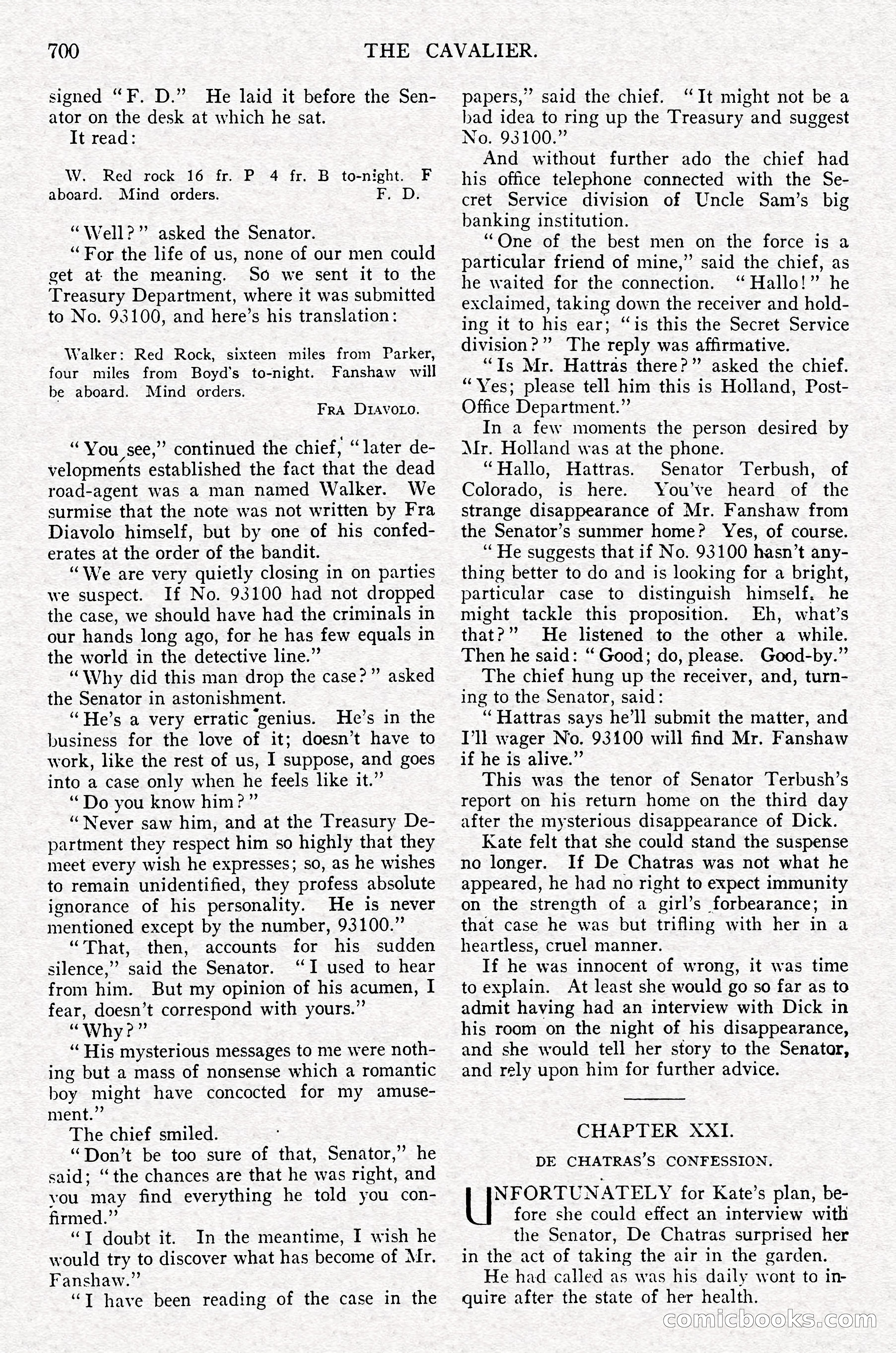 The Cavalier, September 1910 — page 131 of 210