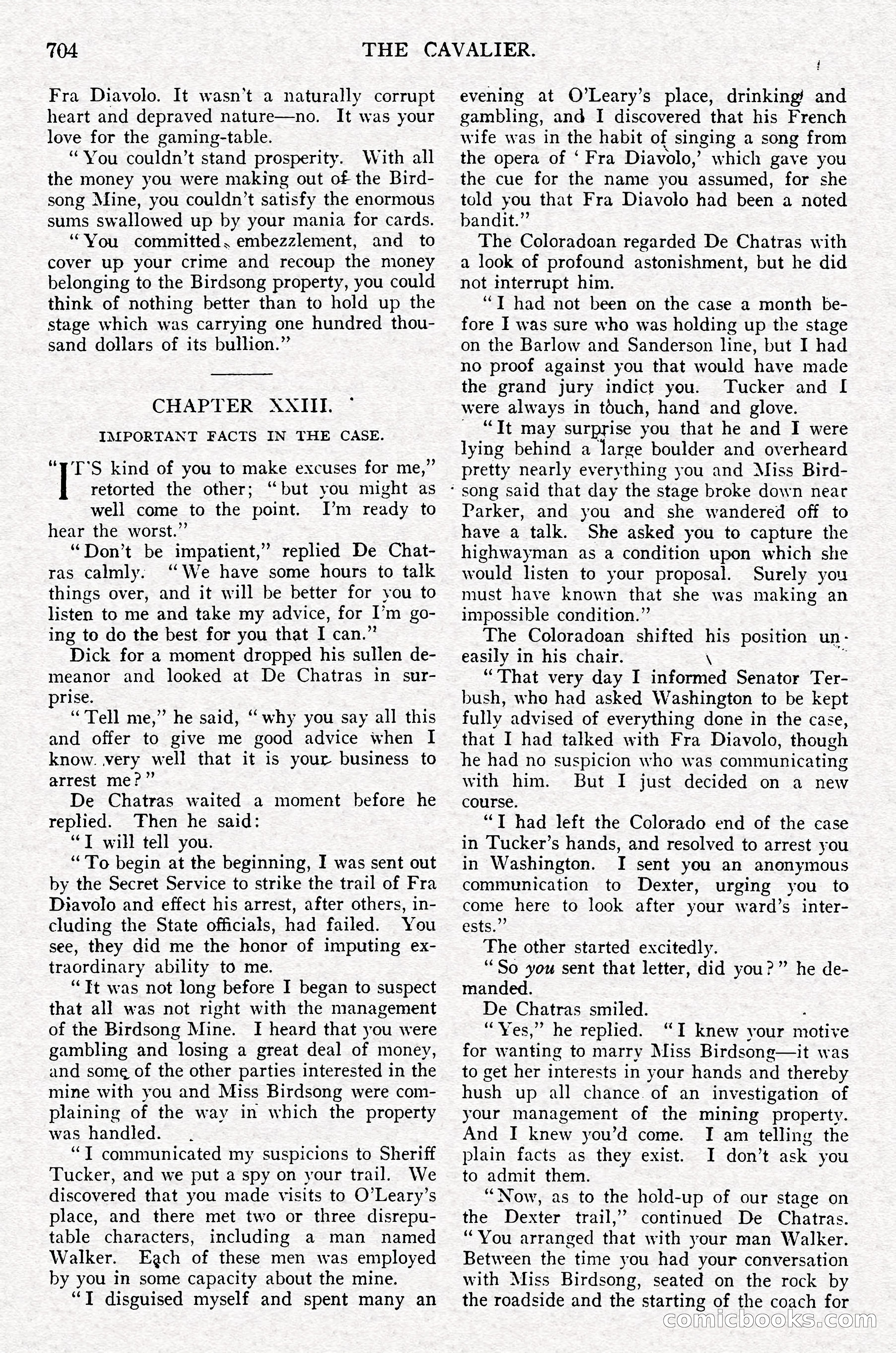The Cavalier, September 1910 — page 135 of 210
