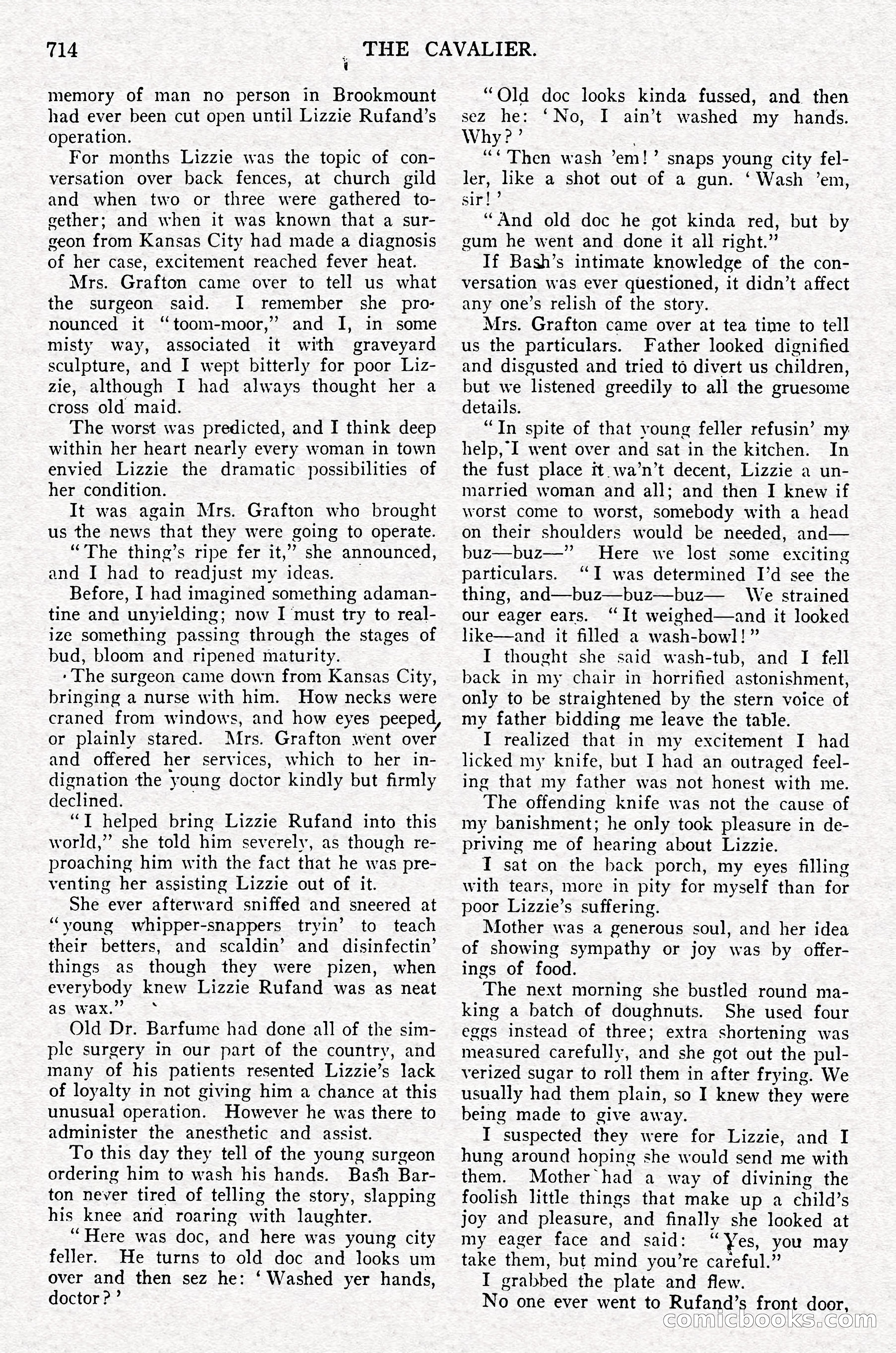 The Cavalier, September 1910 — page 145 of 210