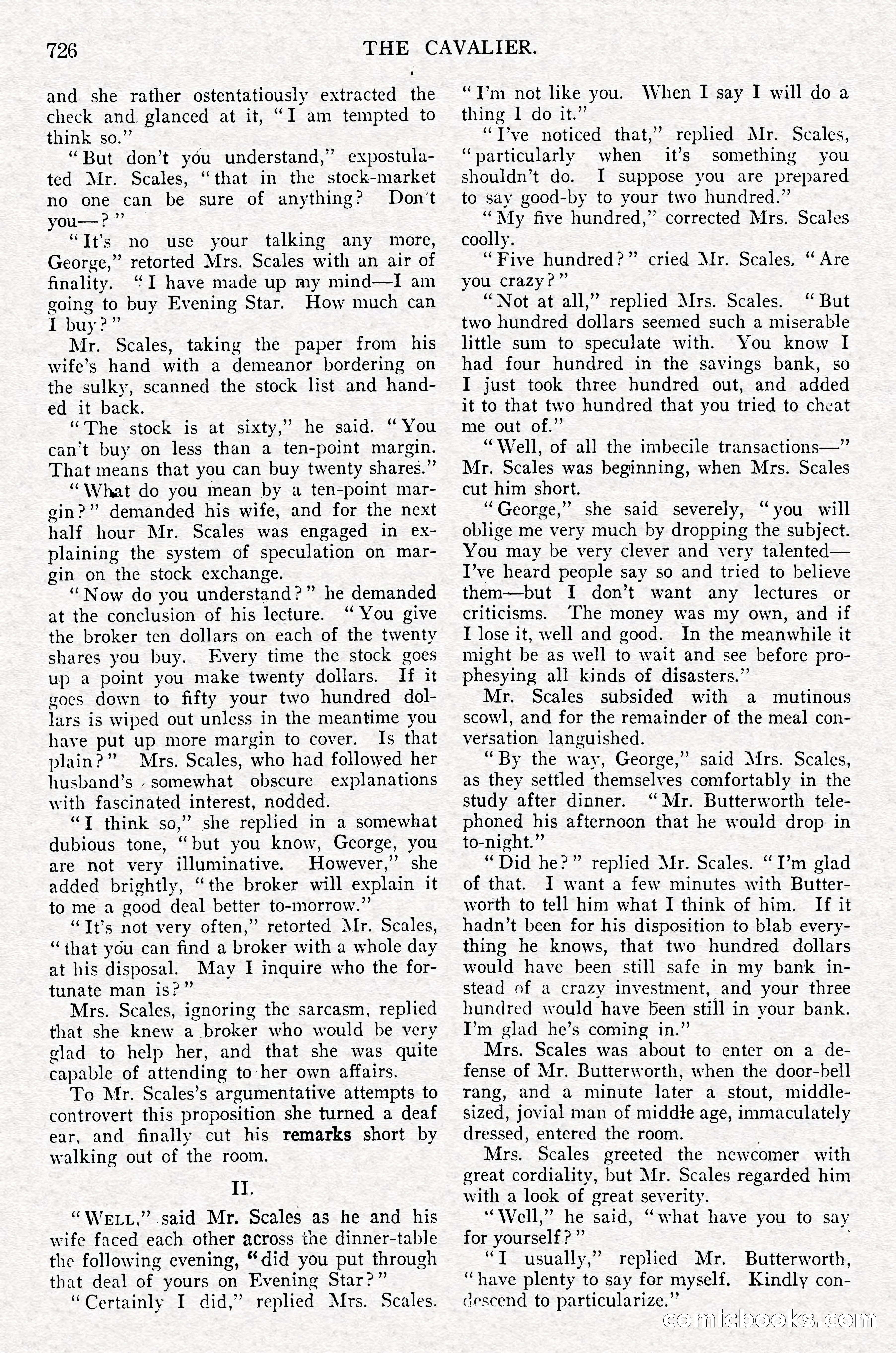 The Cavalier, September 1910 — page 157 of 210
