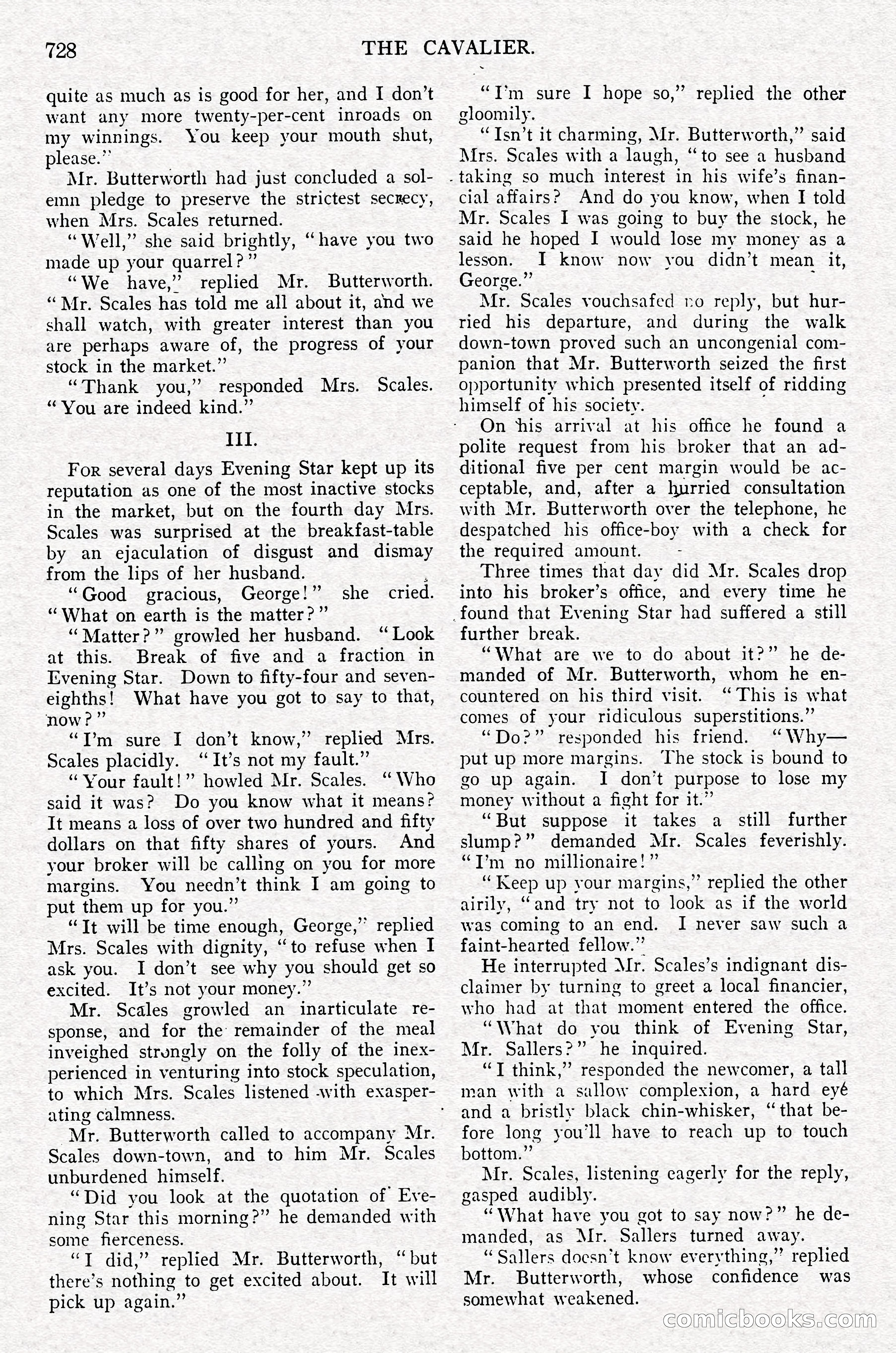 The Cavalier, September 1910 — page 159 of 210