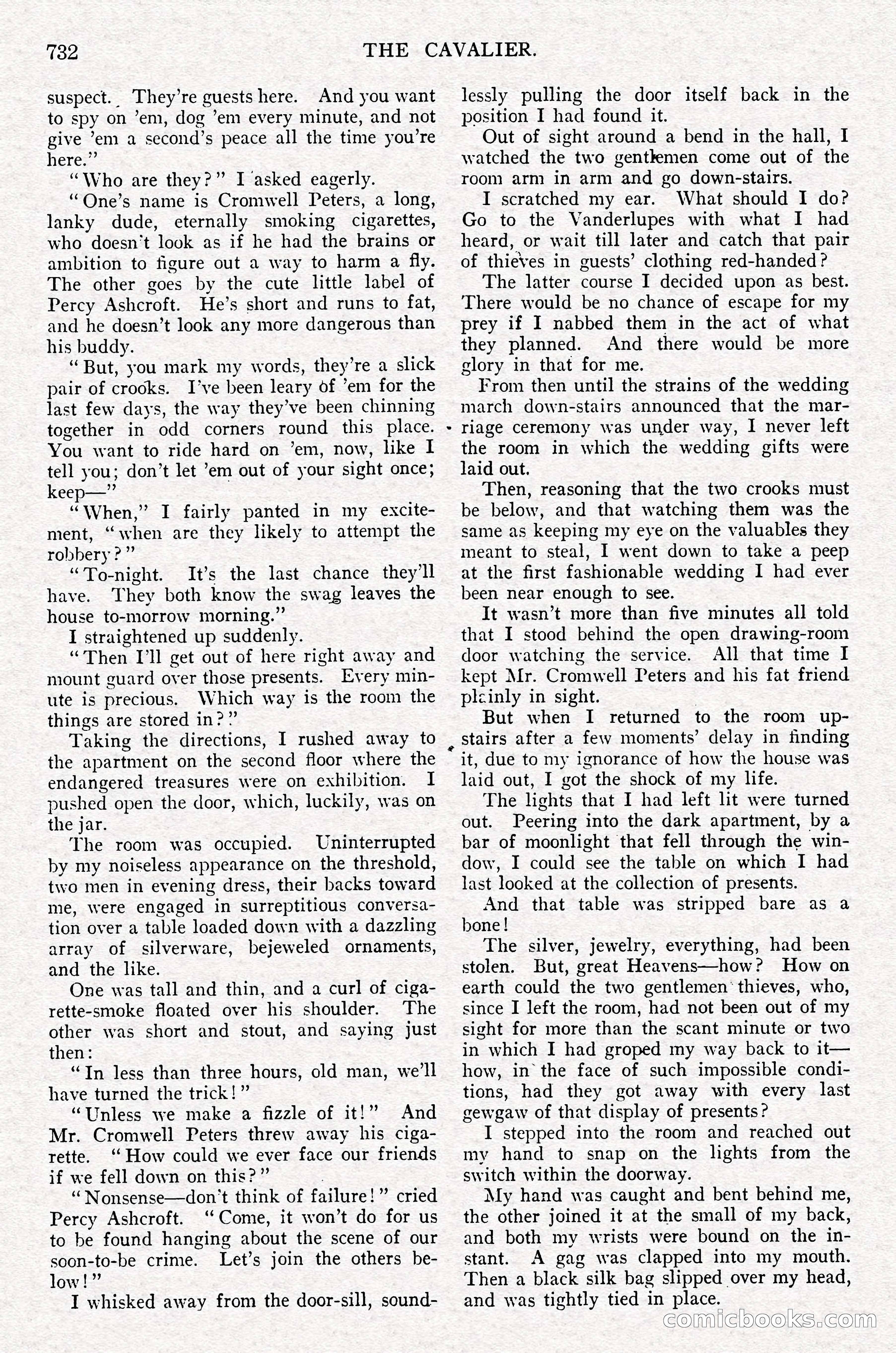 The Cavalier, September 1910 — page 163 of 210