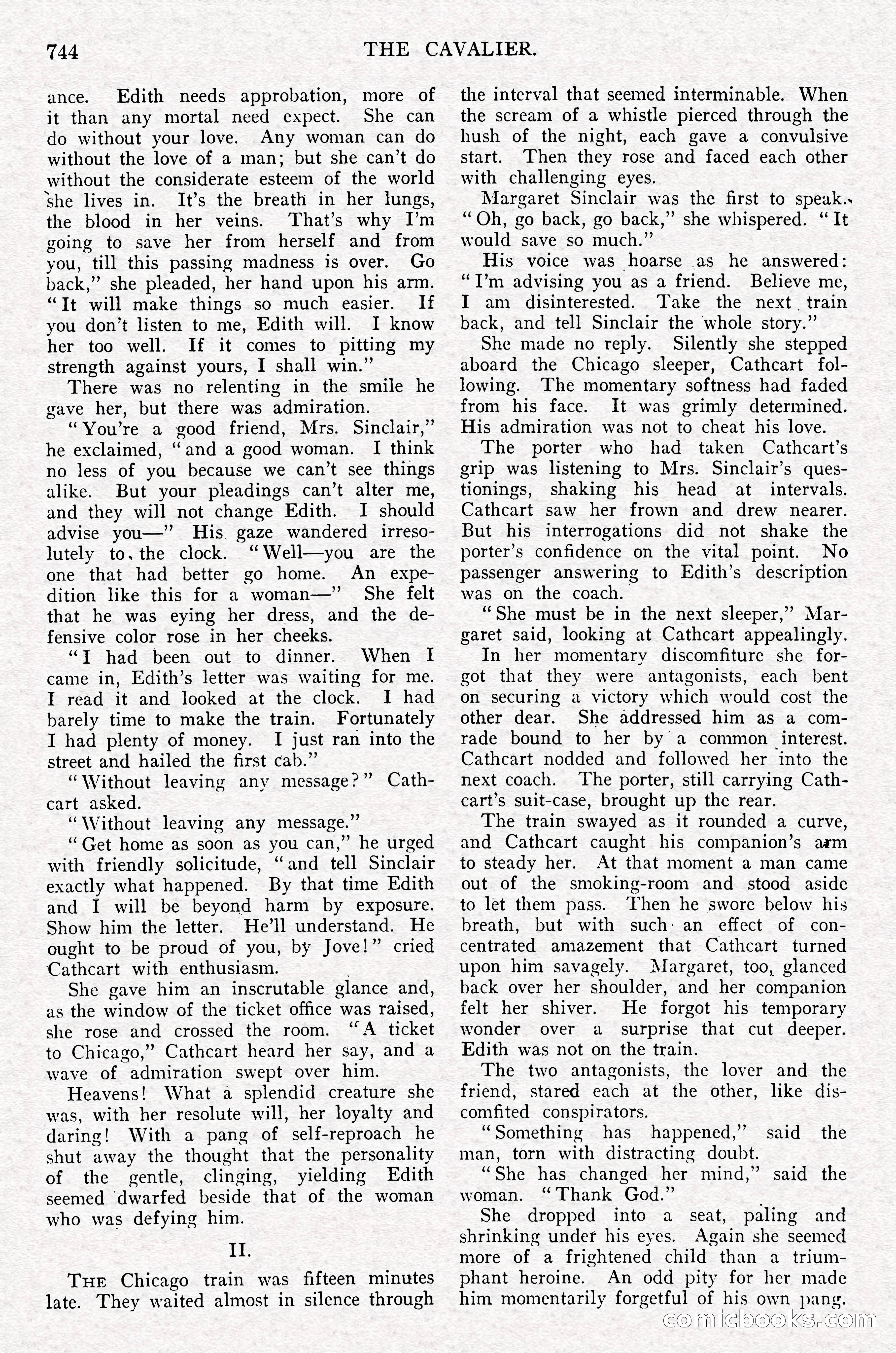 The Cavalier, September 1910 — page 175 of 210