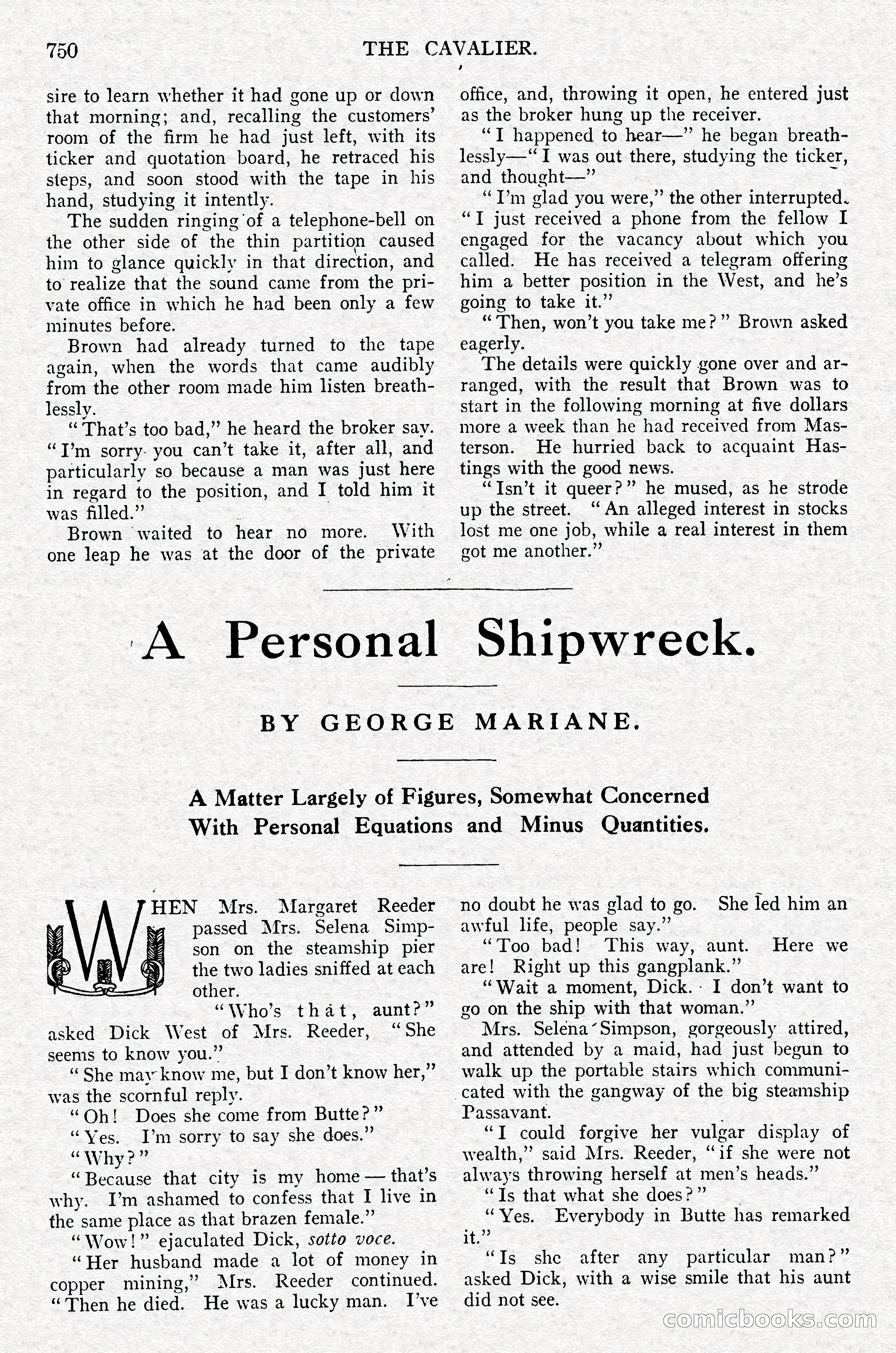 The Cavalier, September 1910 — page 181 of 210