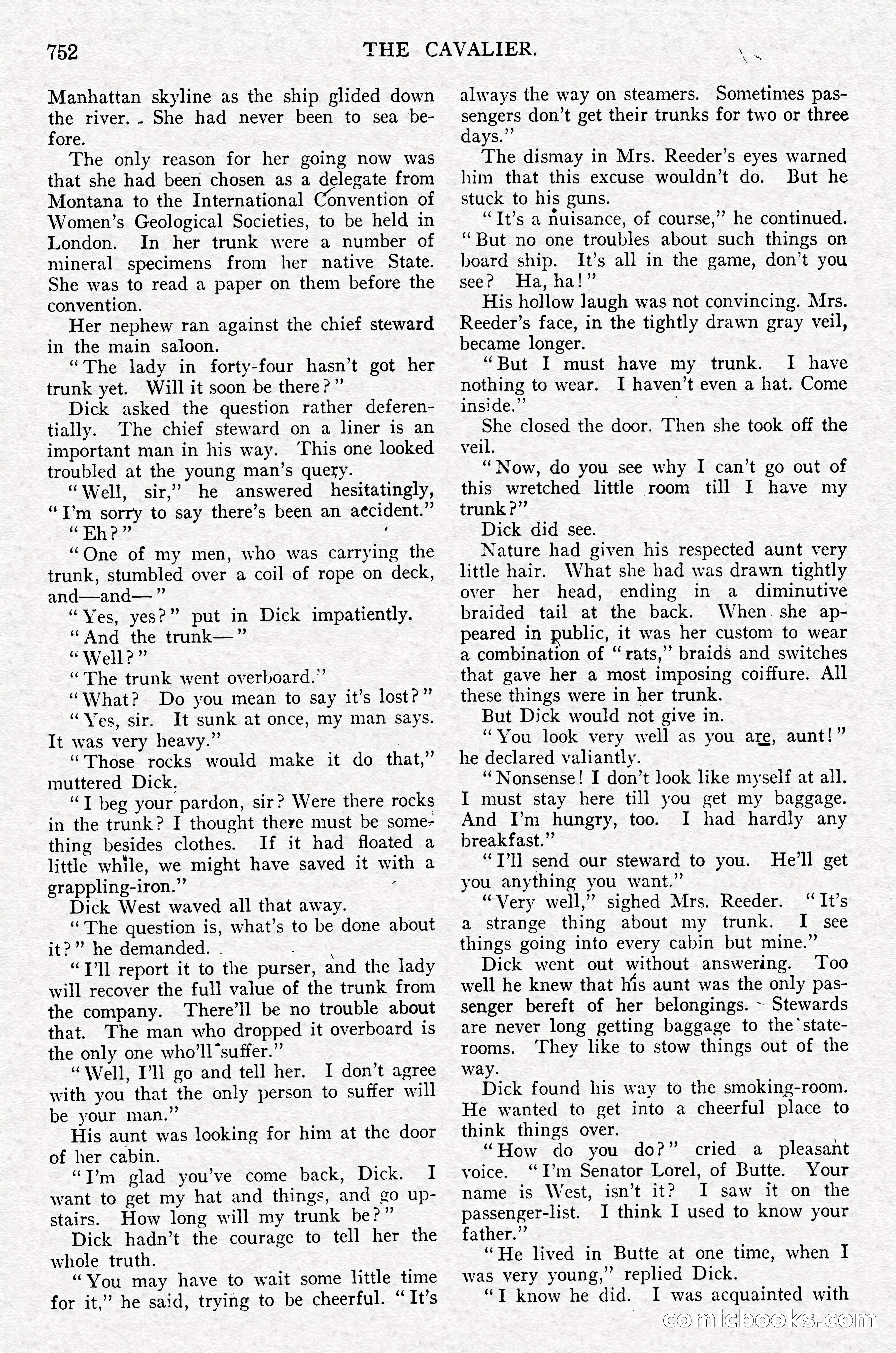 The Cavalier, September 1910 — page 183 of 210