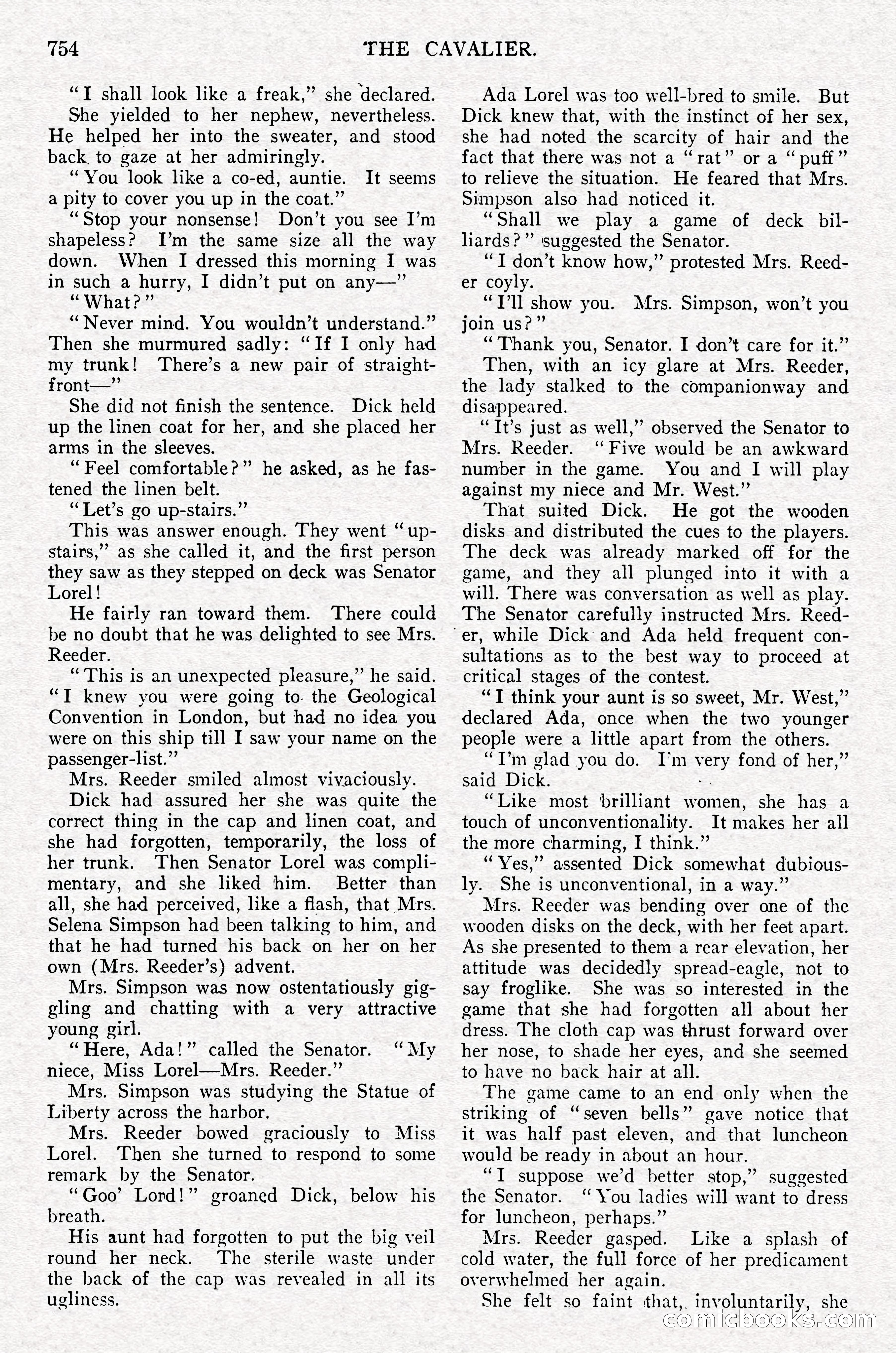 The Cavalier, September 1910 — page 185 of 210