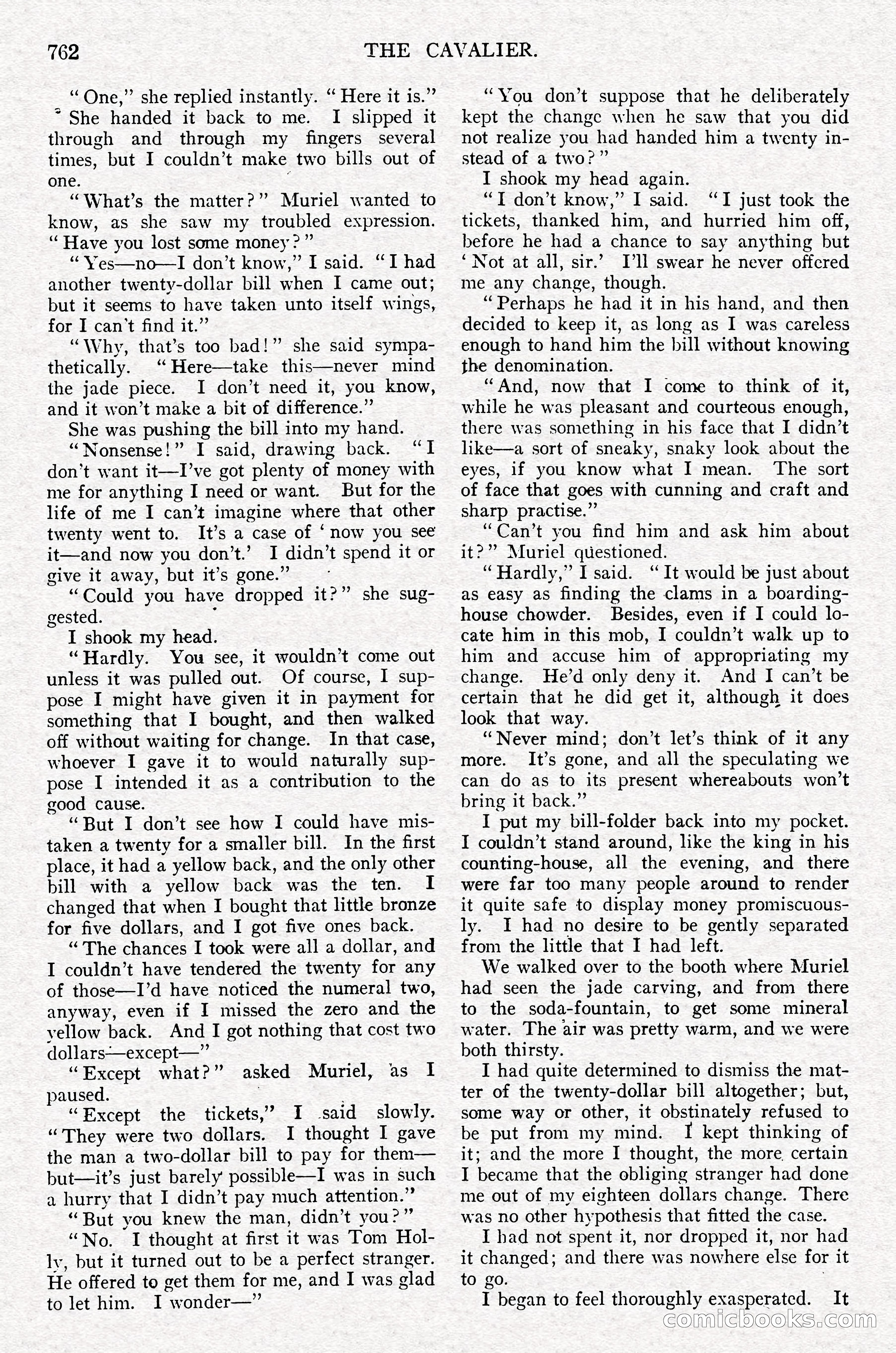 The Cavalier, September 1910 — page 193 of 210