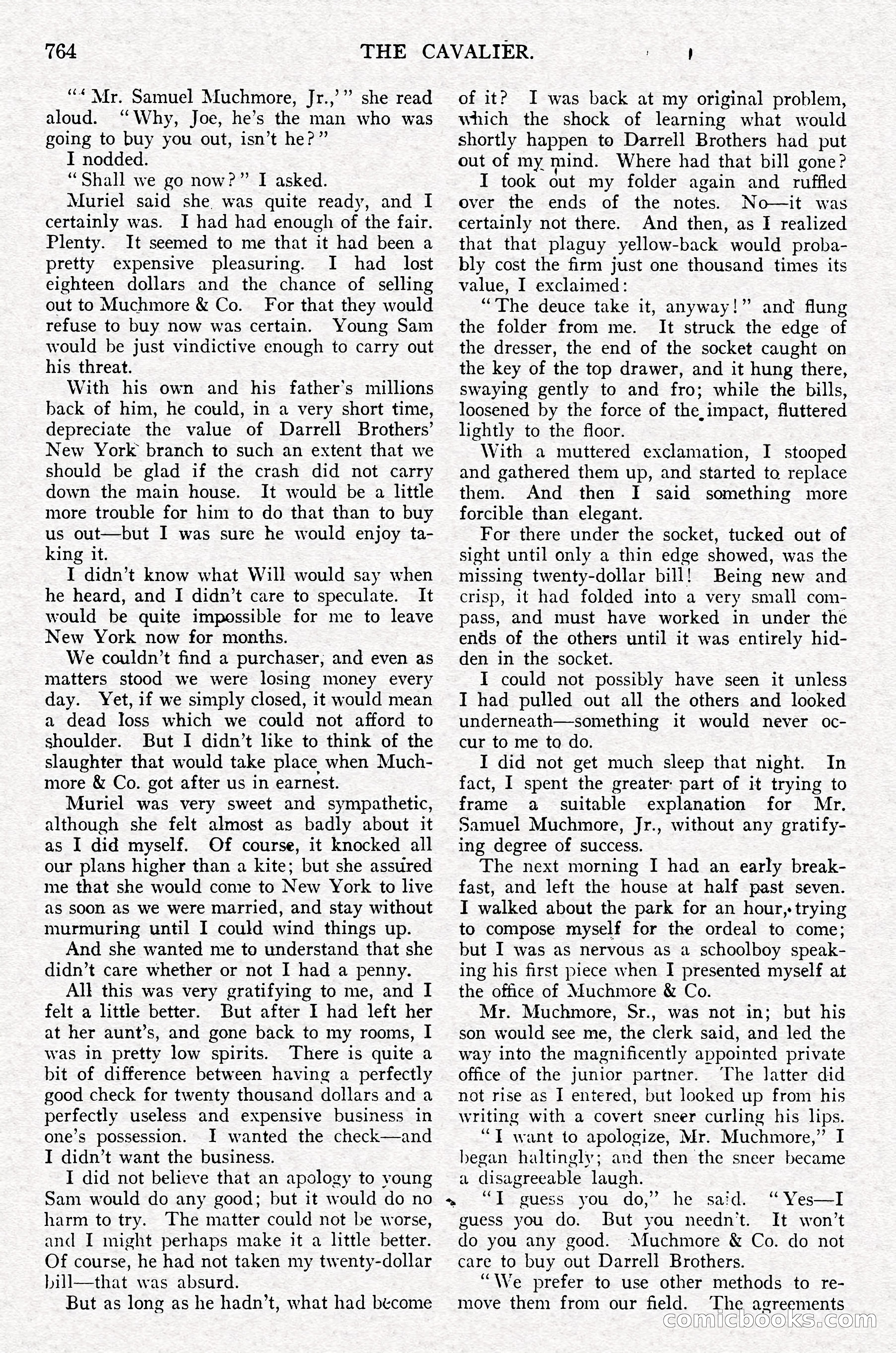 The Cavalier, September 1910 — page 195 of 210