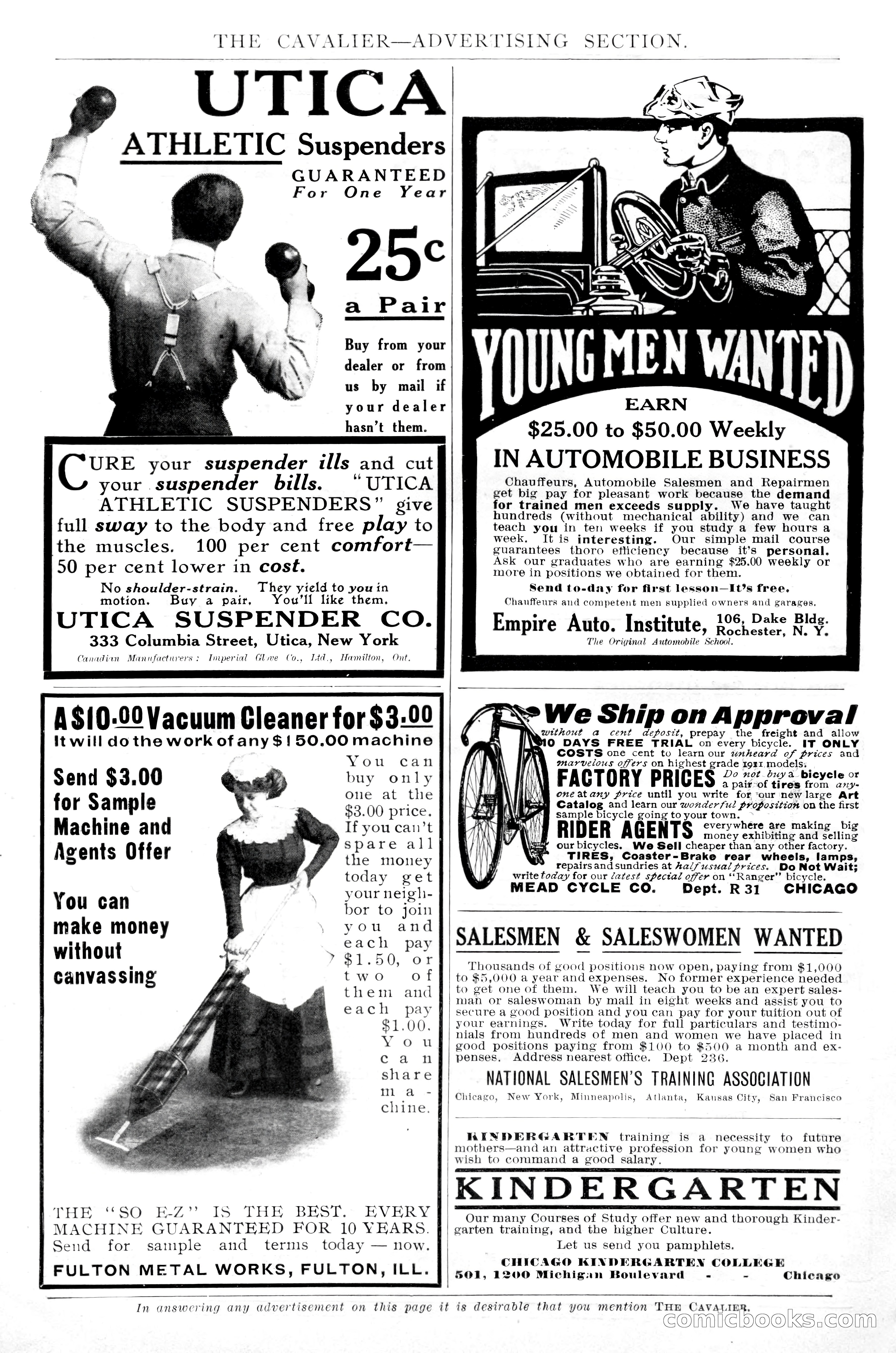 The Cavalier, September 1910 — page 201 of 210
