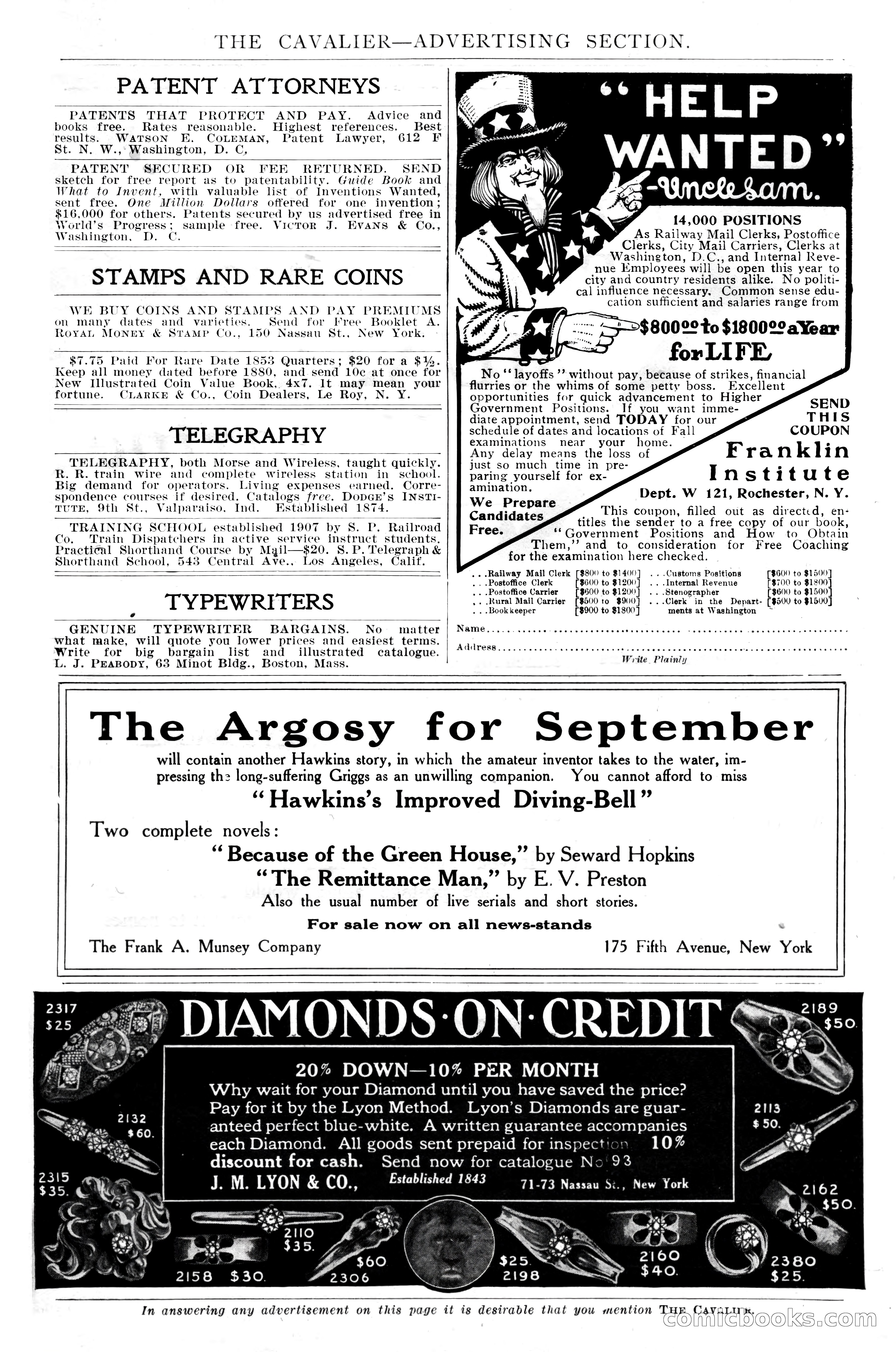 The Cavalier, September 1910 — page 204 of 210