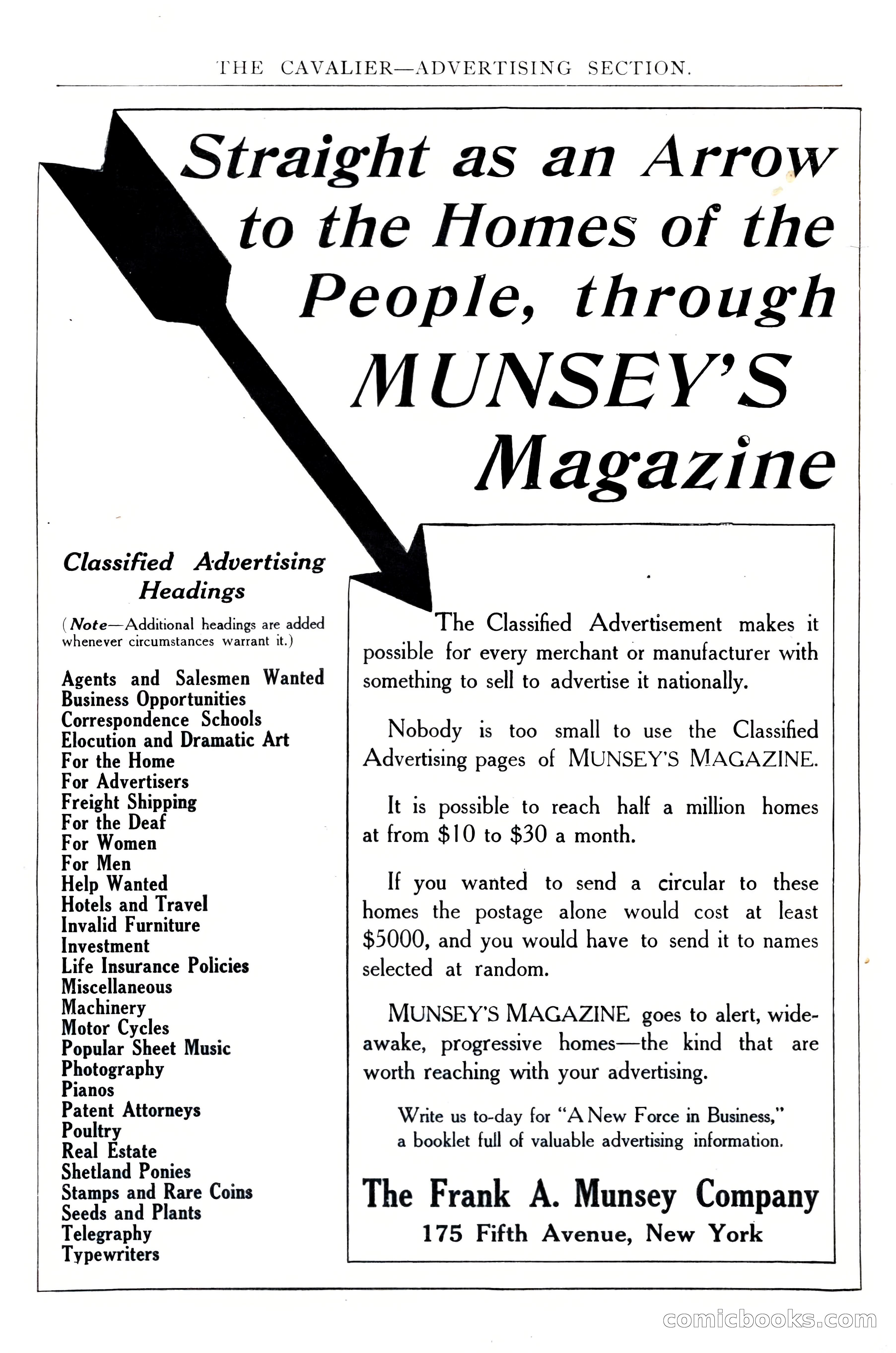The Cavalier, September 1910 — page 205 of 210
