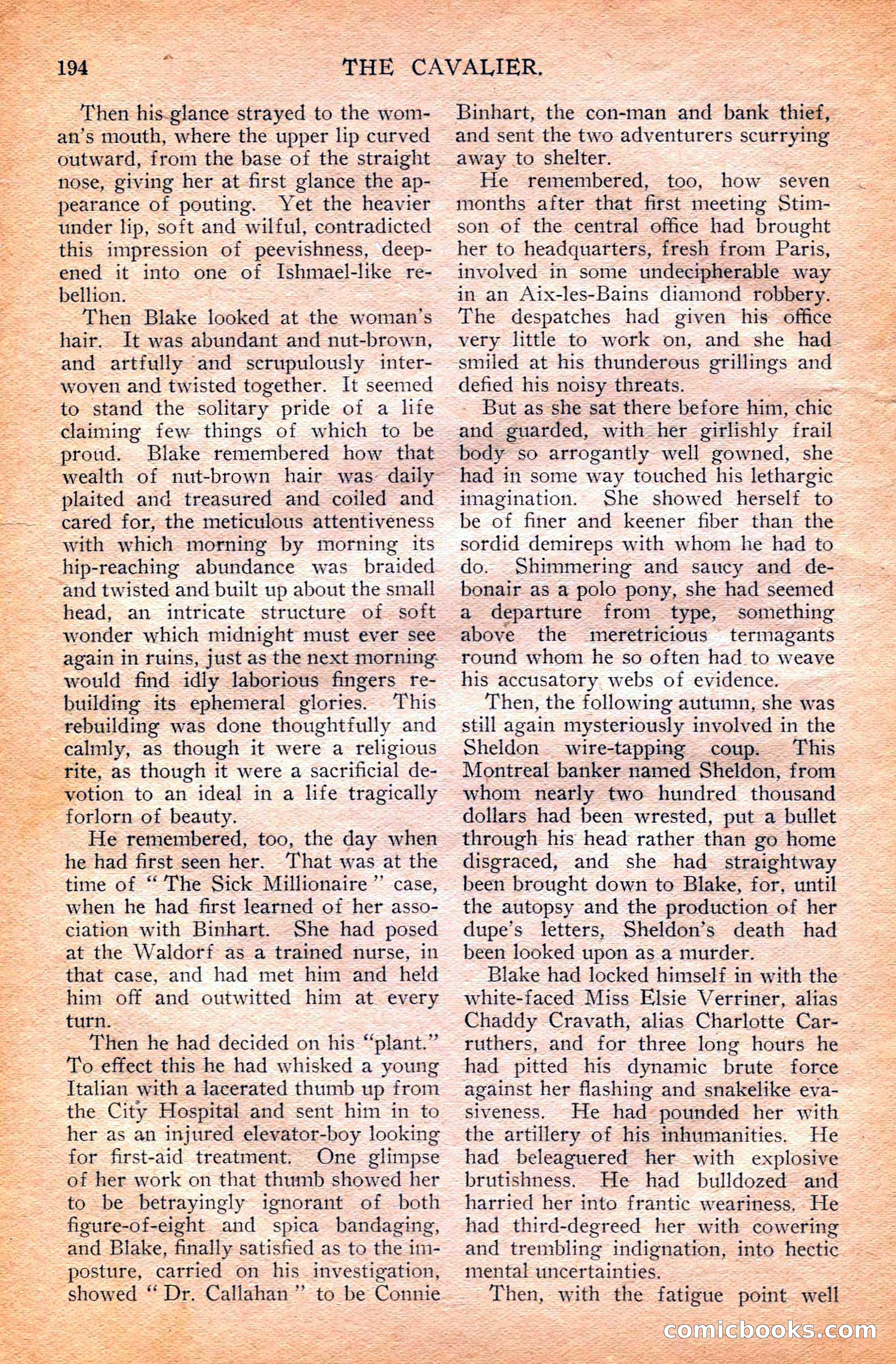 The Cavalier, September 21, 1912 — page 8 of 200