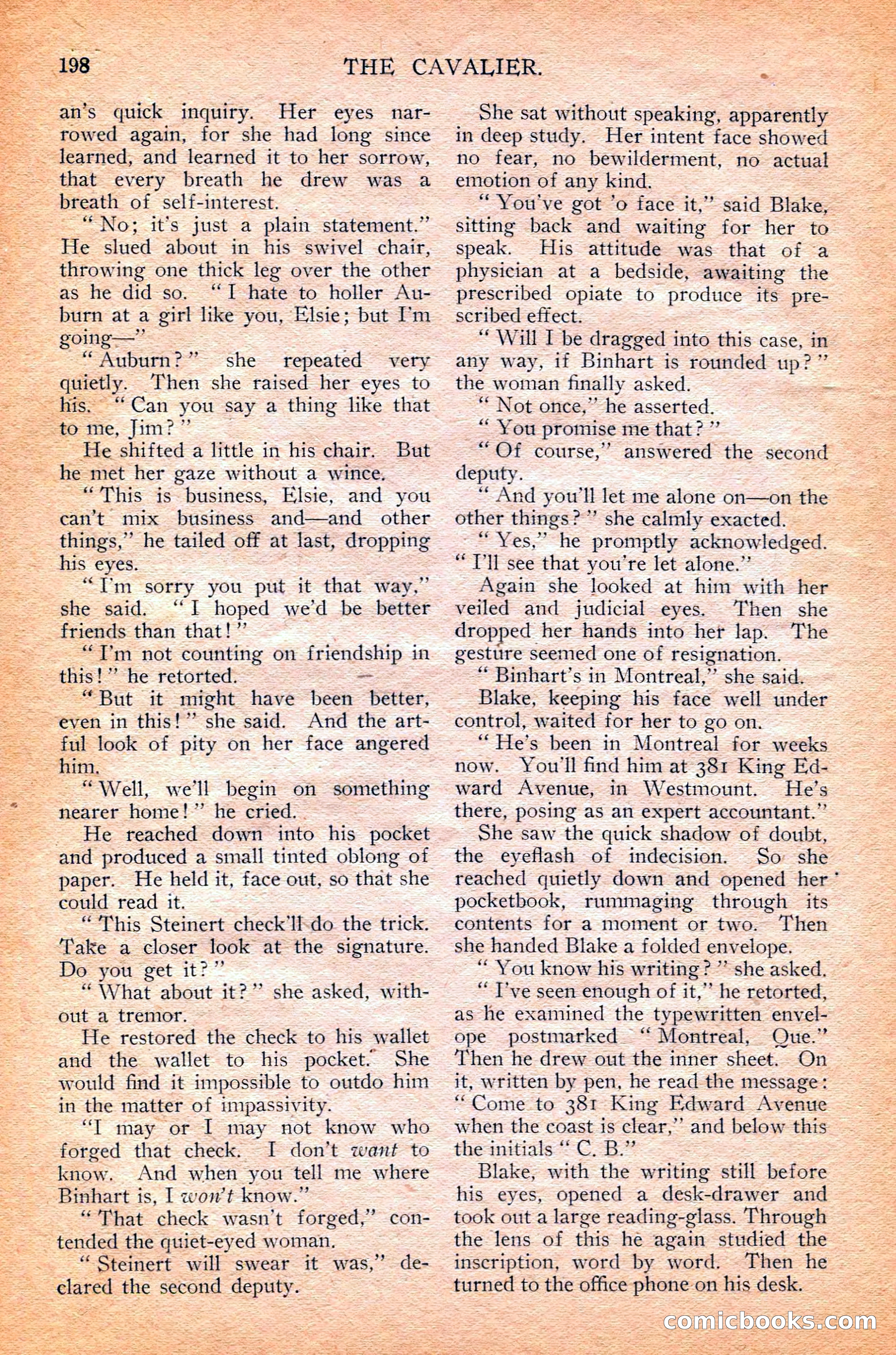 The Cavalier, September 21, 1912 — page 12 of 200