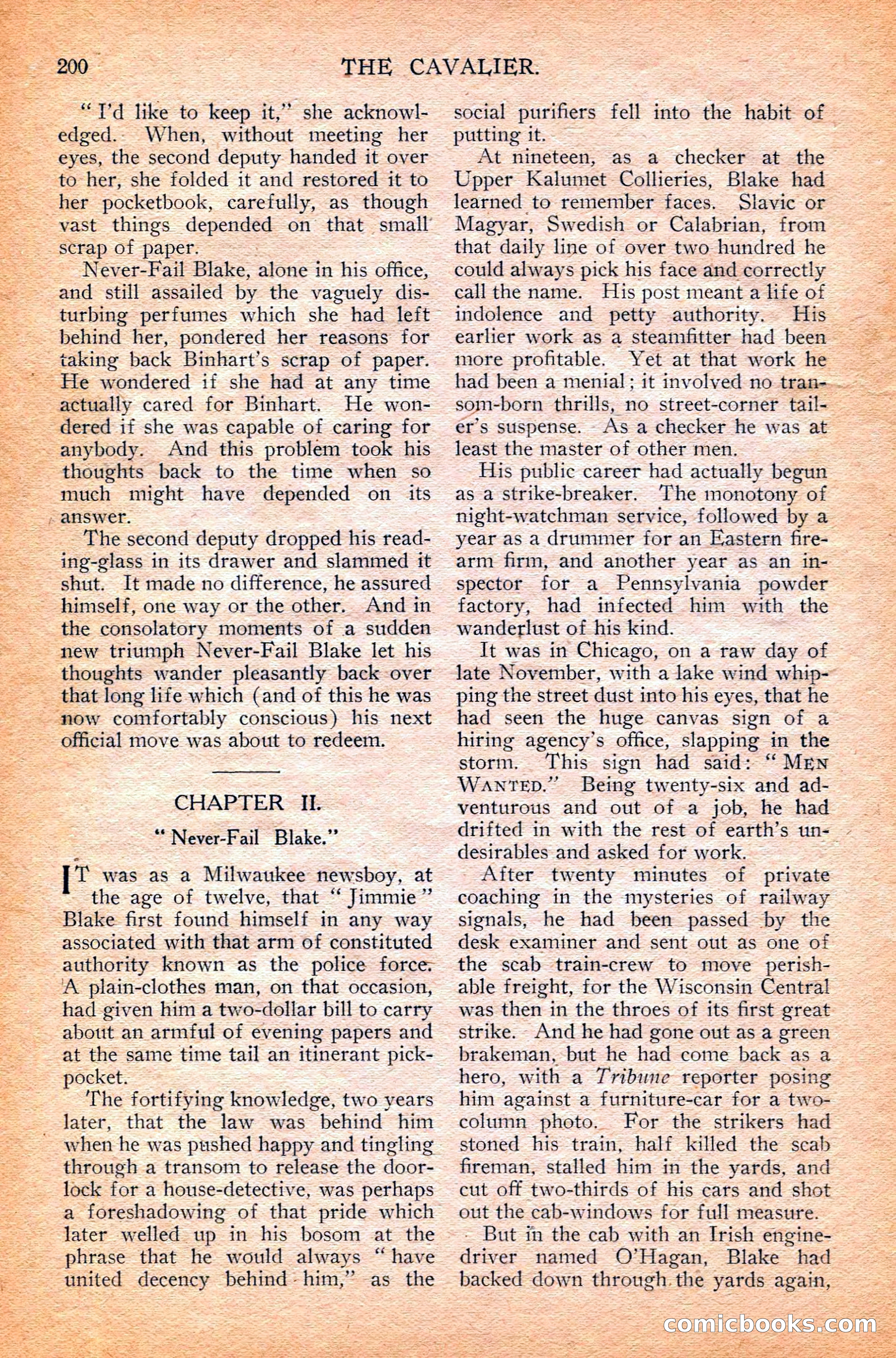 The Cavalier, September 21, 1912 — page 14 of 200