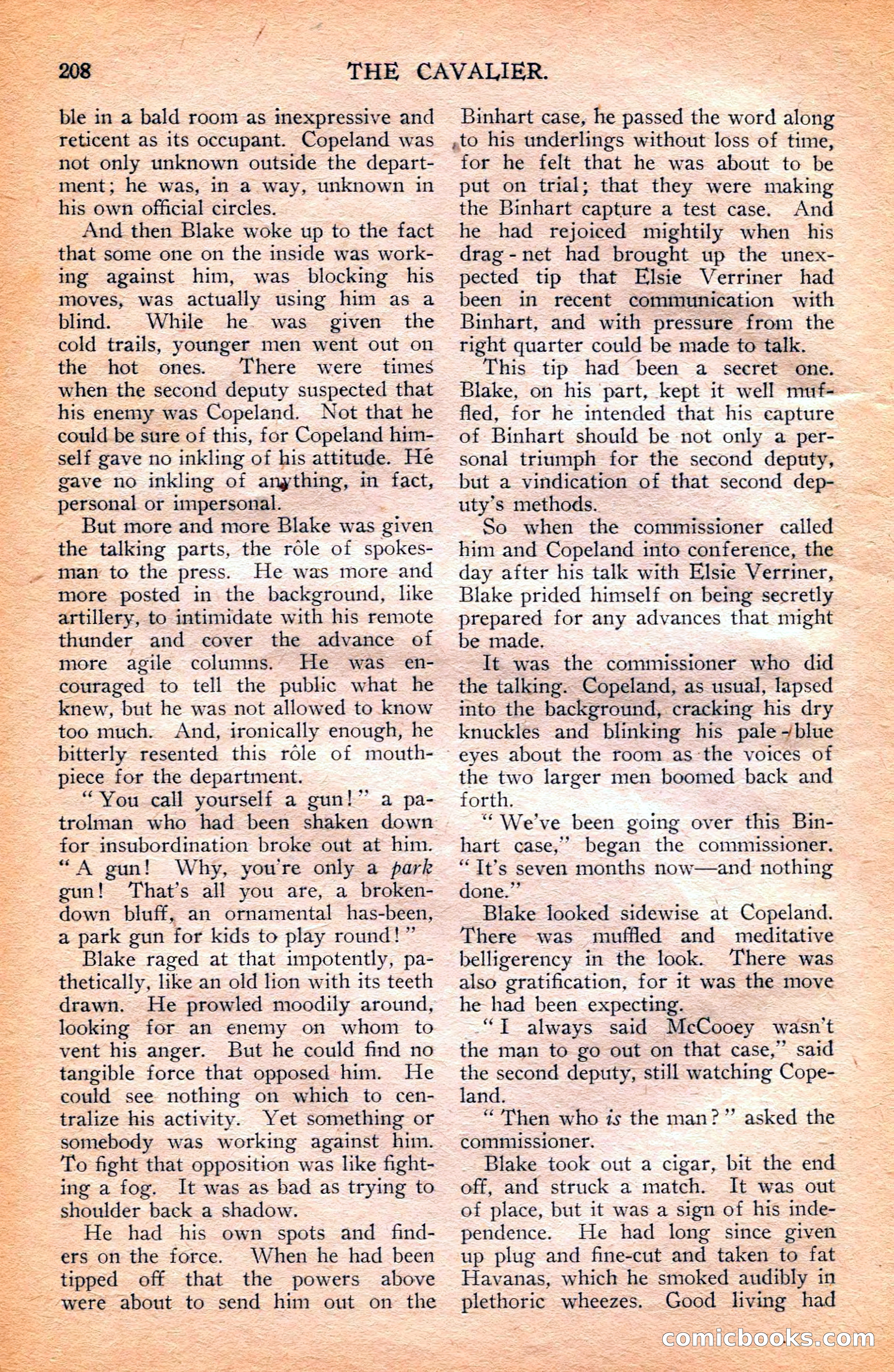 The Cavalier, September 21, 1912 — page 22 of 200