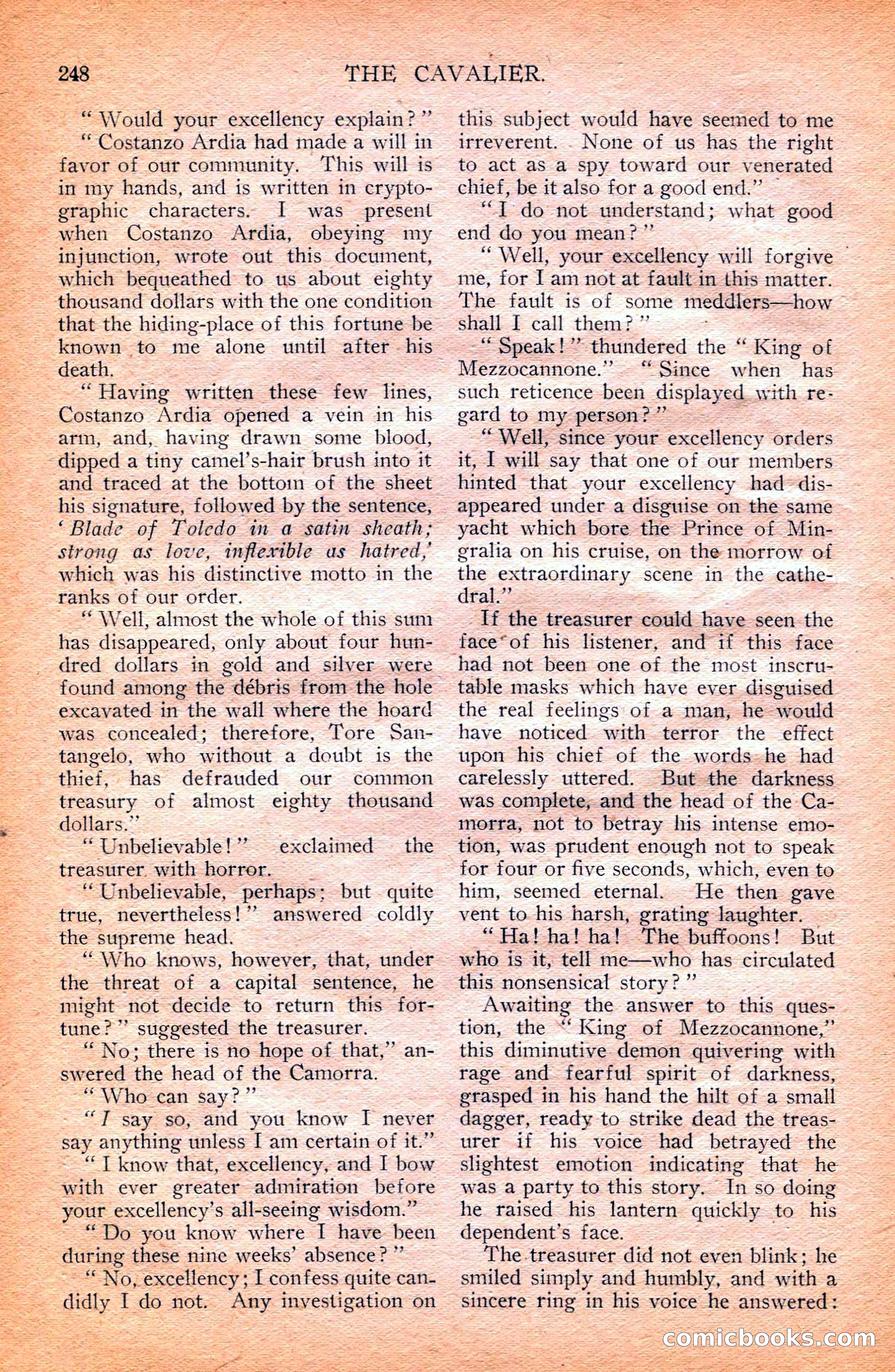 The Cavalier, September 21, 1912 — page 62 of 200