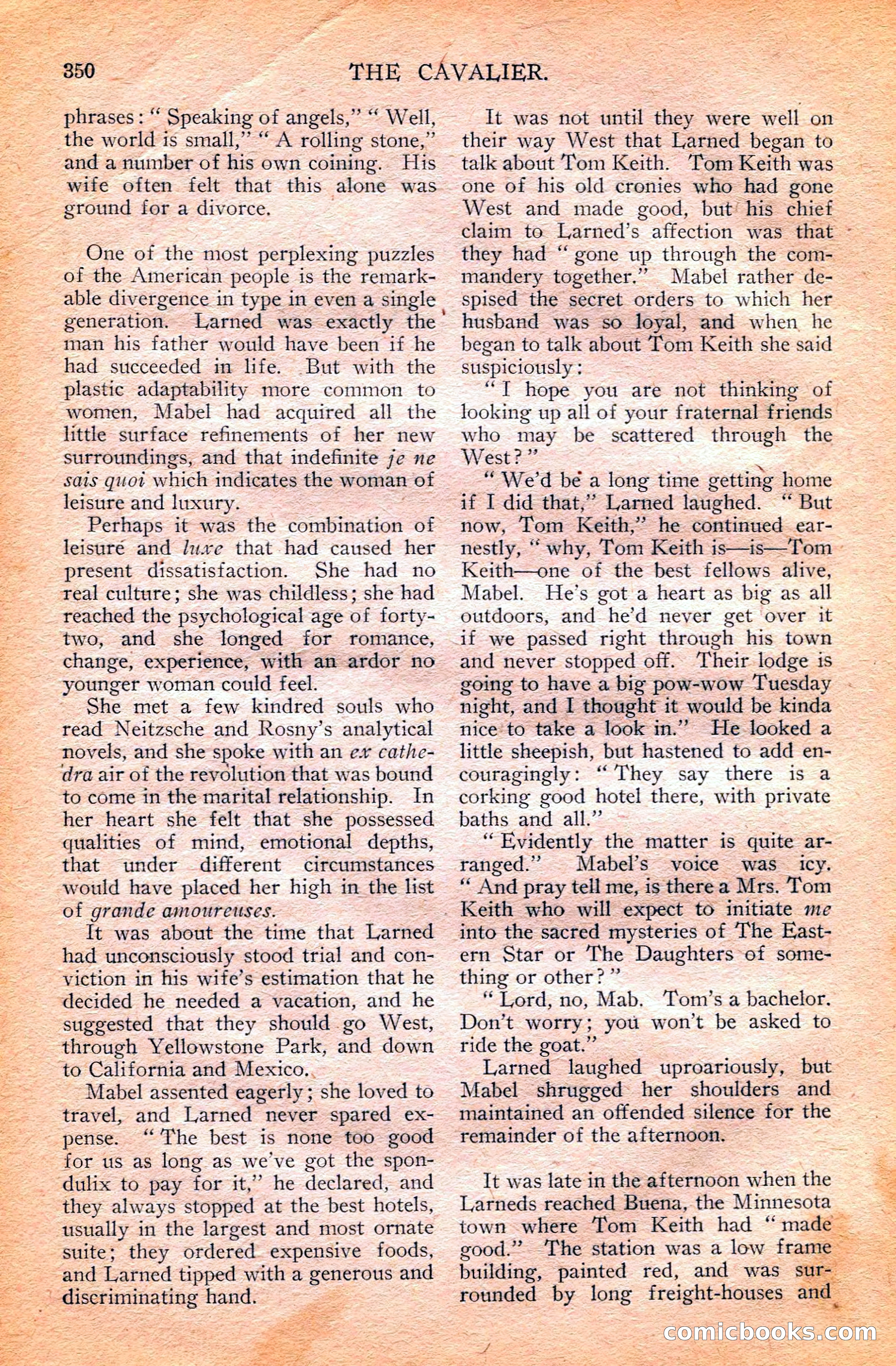 The Cavalier, September 21, 1912 — page 164 of 200