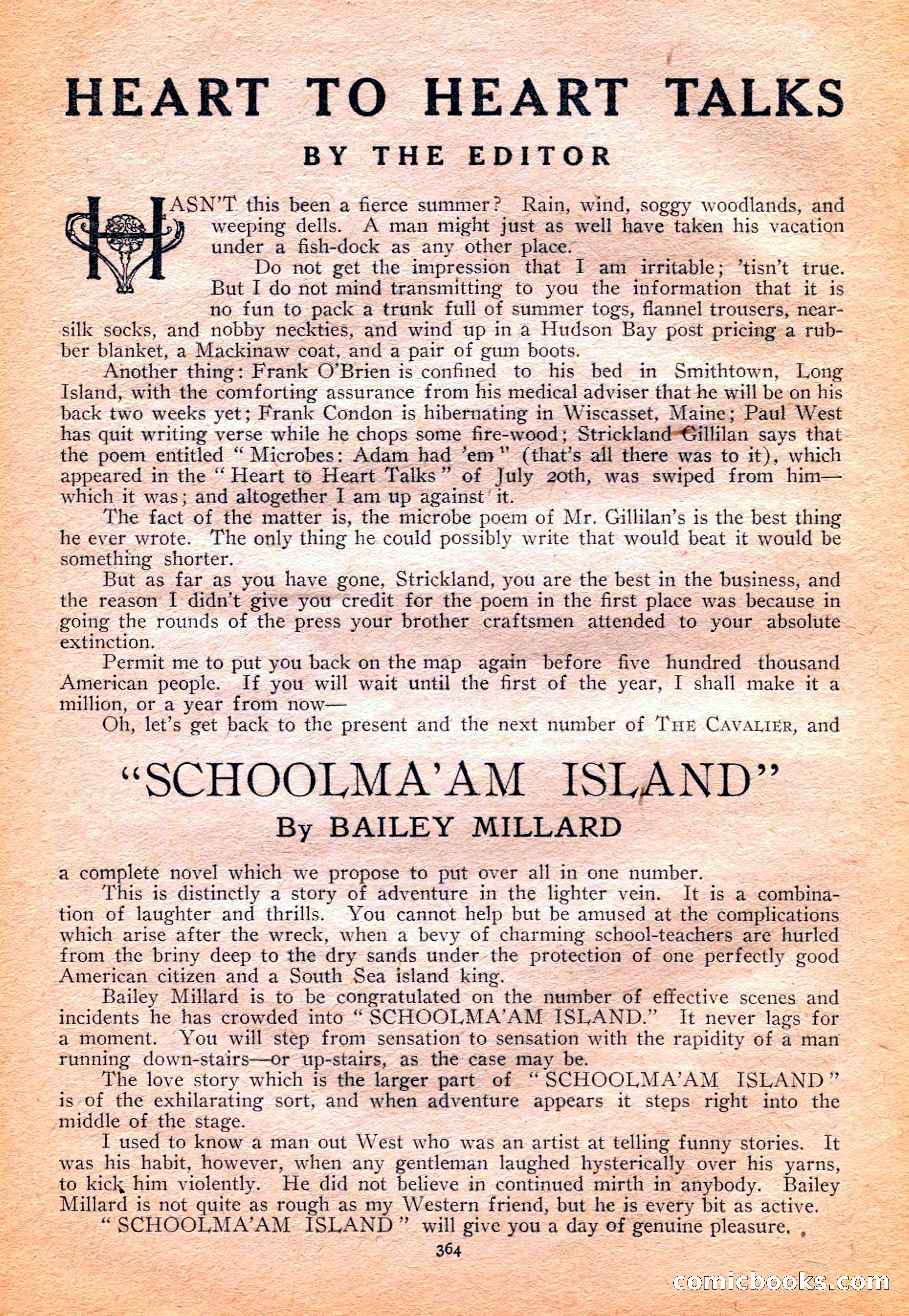 The Cavalier, September 21, 1912 — page 178 of 200