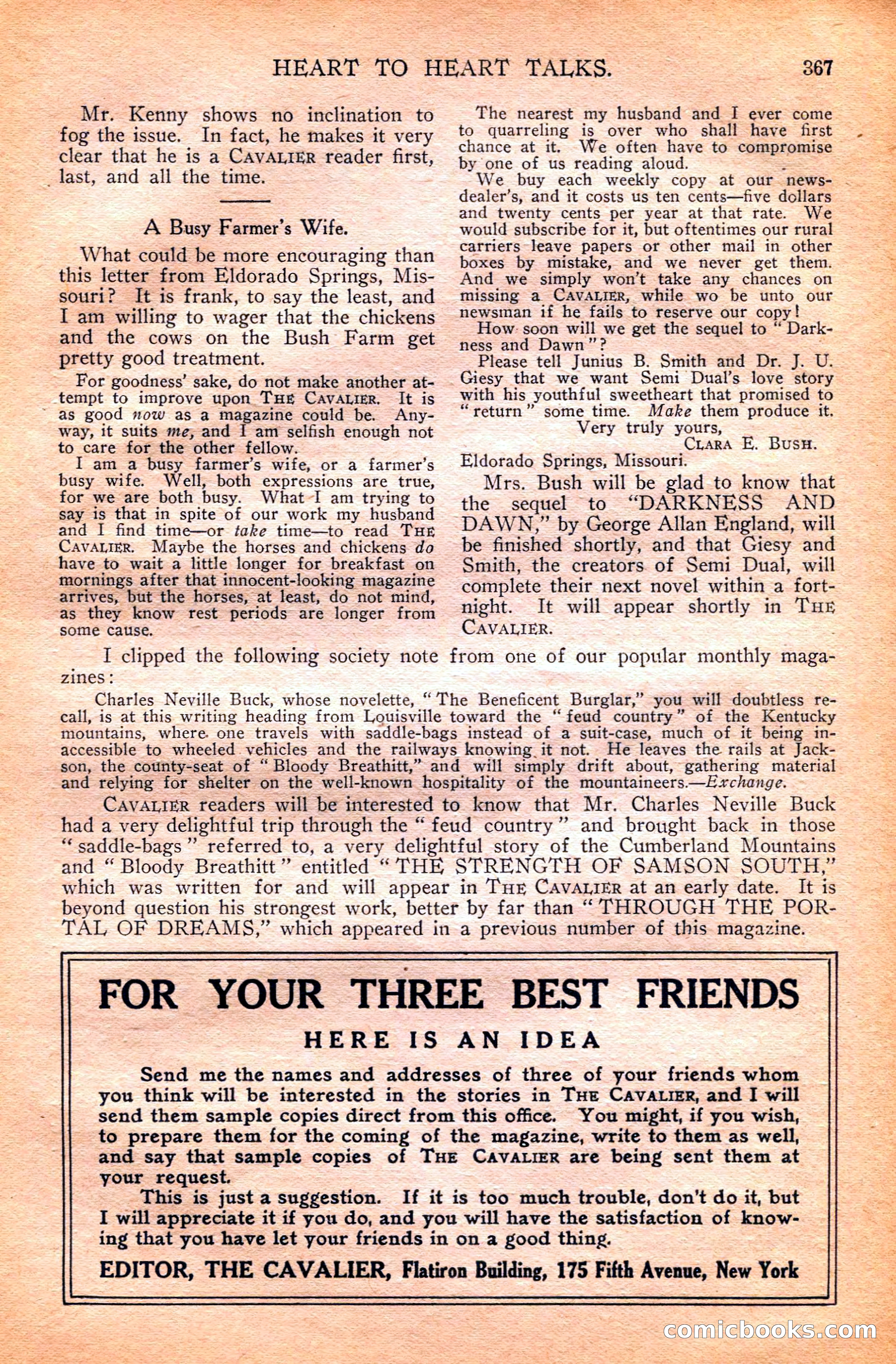 The Cavalier, September 21, 1912 — page 181 of 200