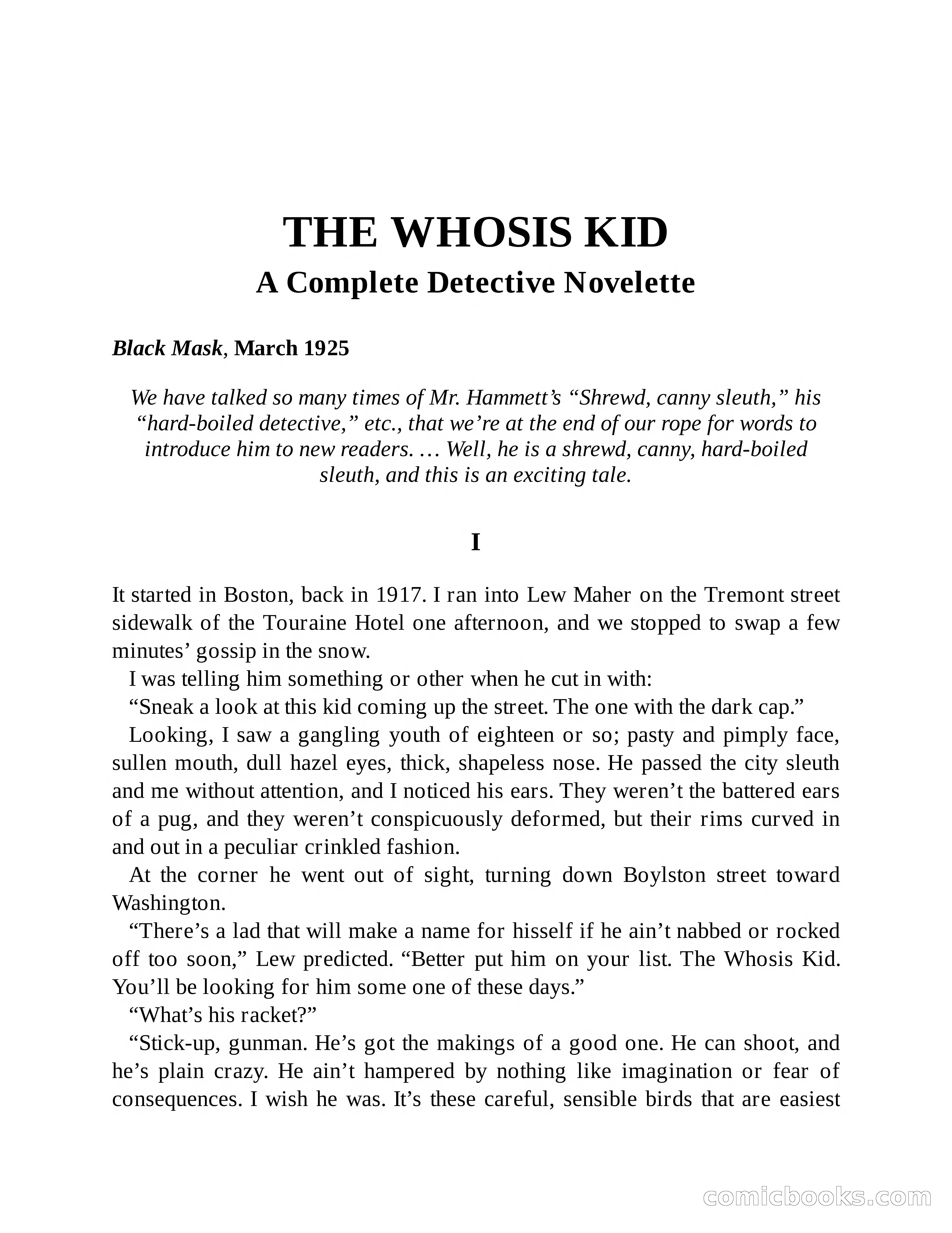 The Black Mask — page 18 of 247