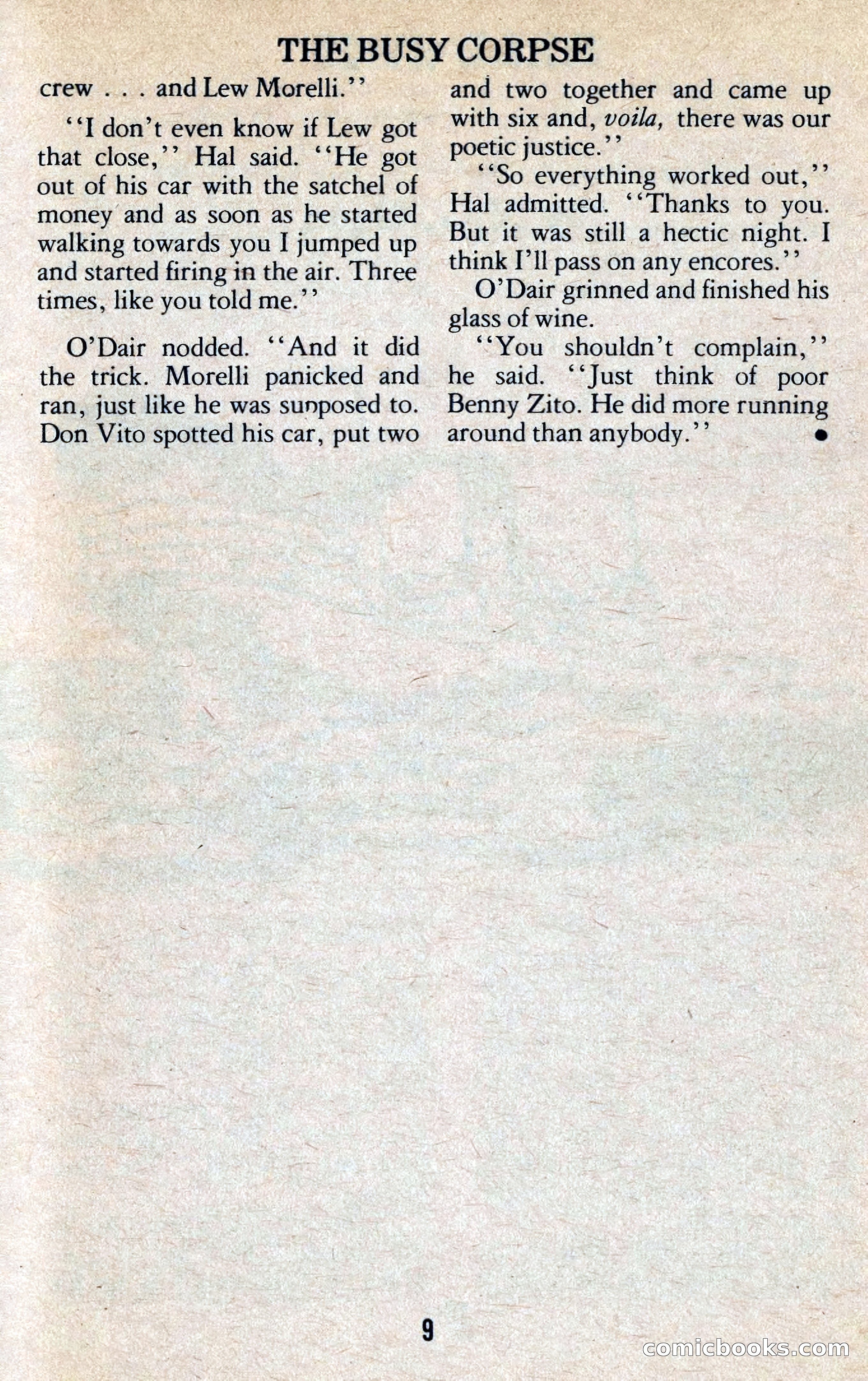 The Executioner Mystery Magazine — page 11 of 134