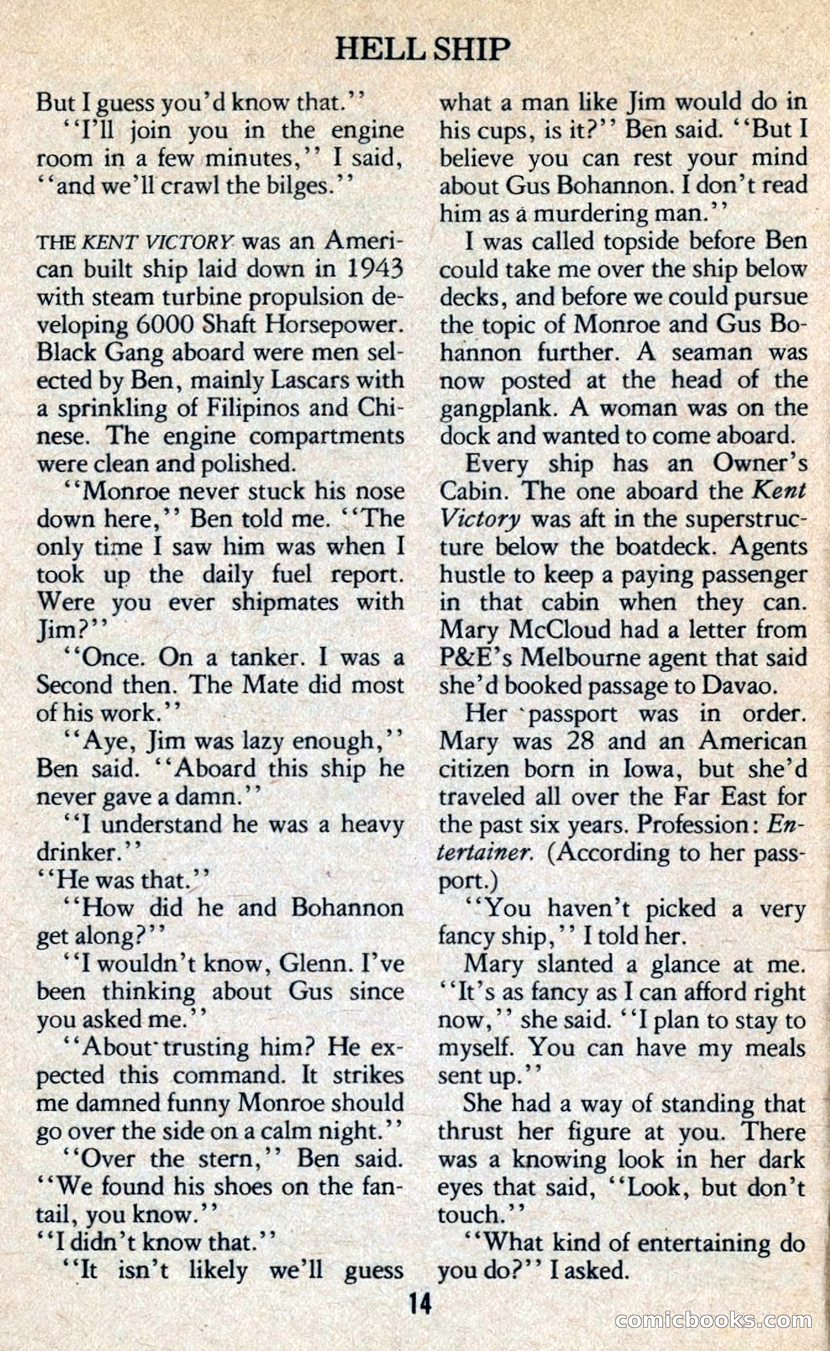 The Executioner Mystery Magazine — page 16 of 134