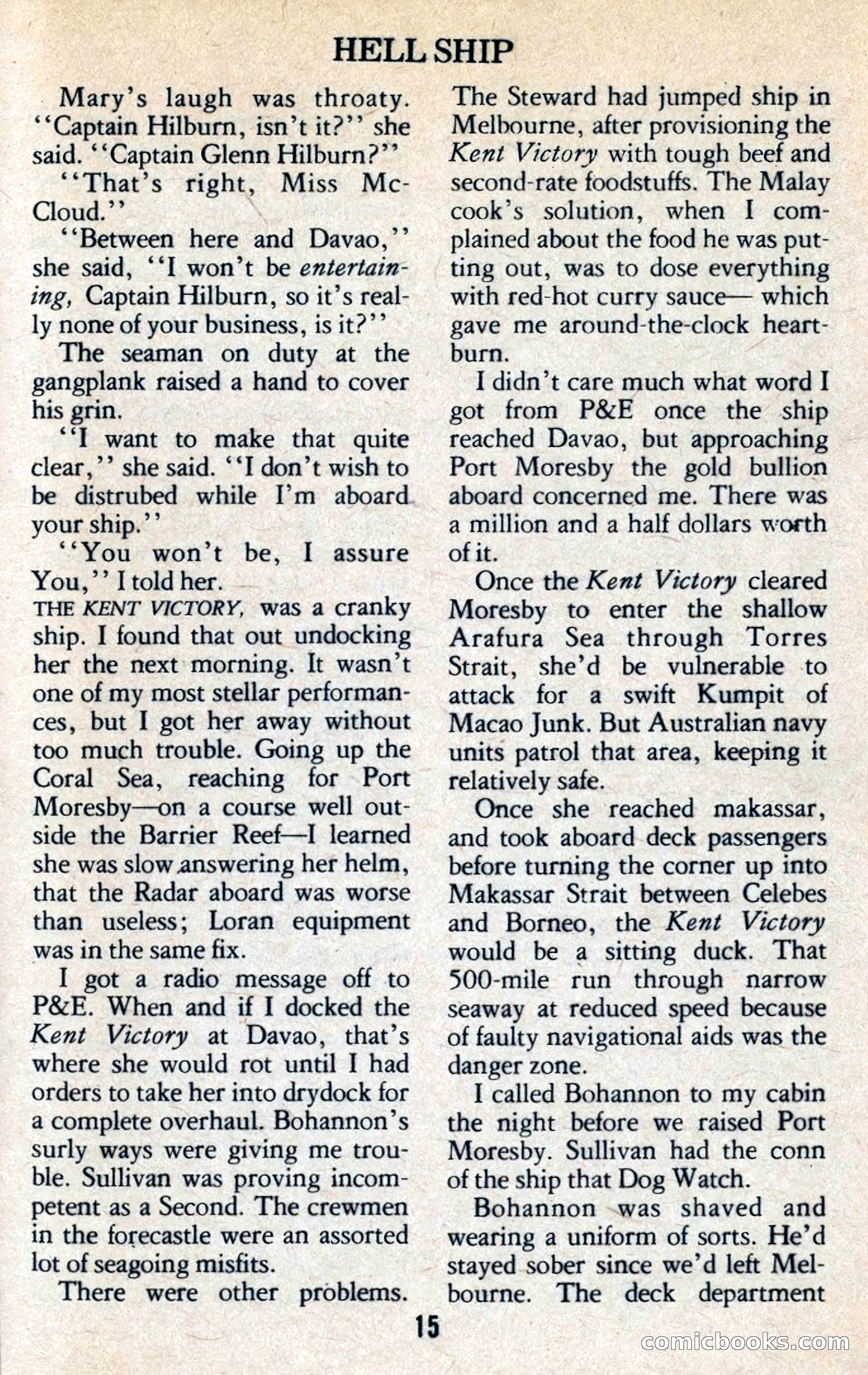 The Executioner Mystery Magazine — page 17 of 134