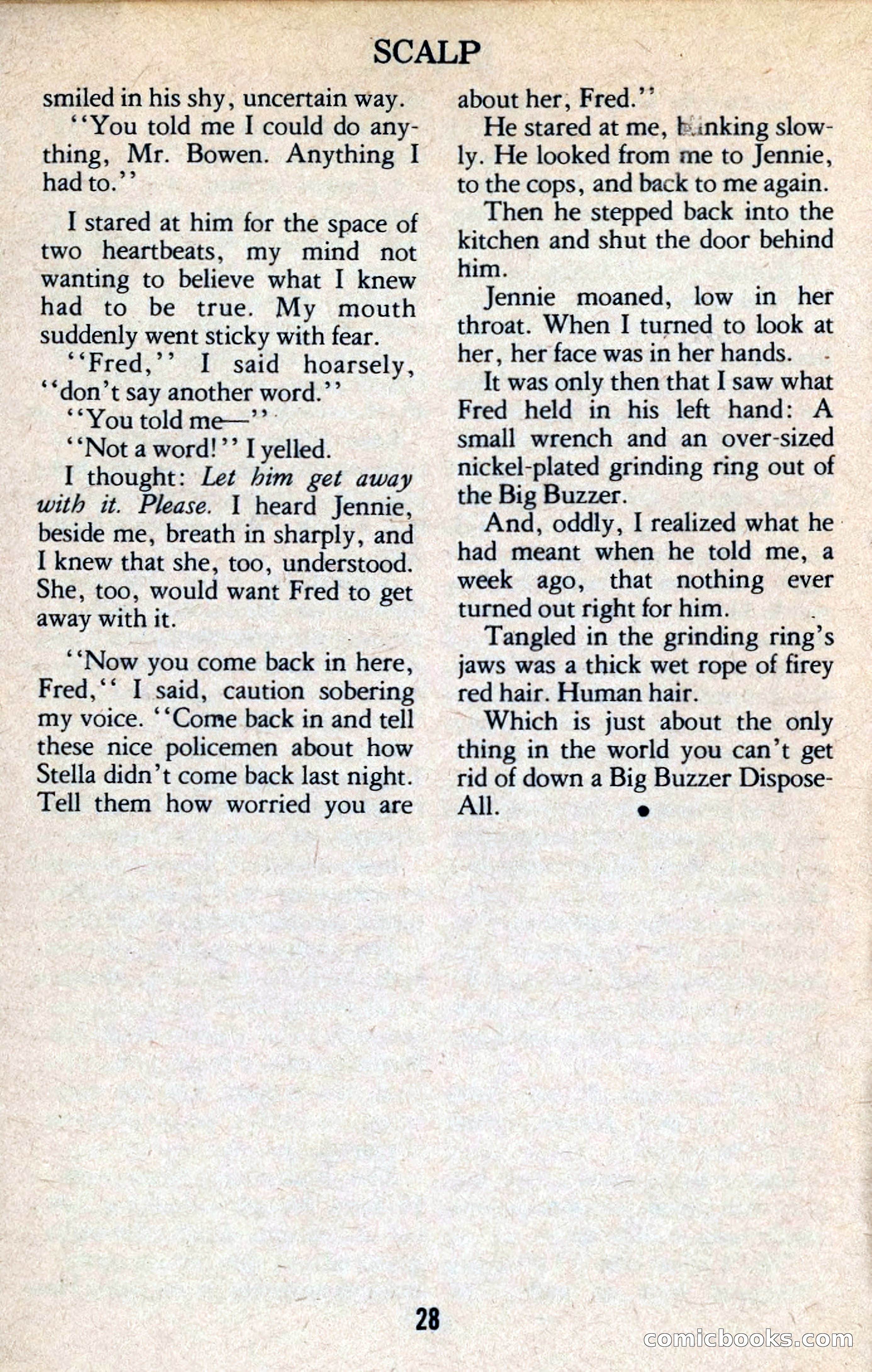 The Executioner Mystery Magazine — page 30 of 134