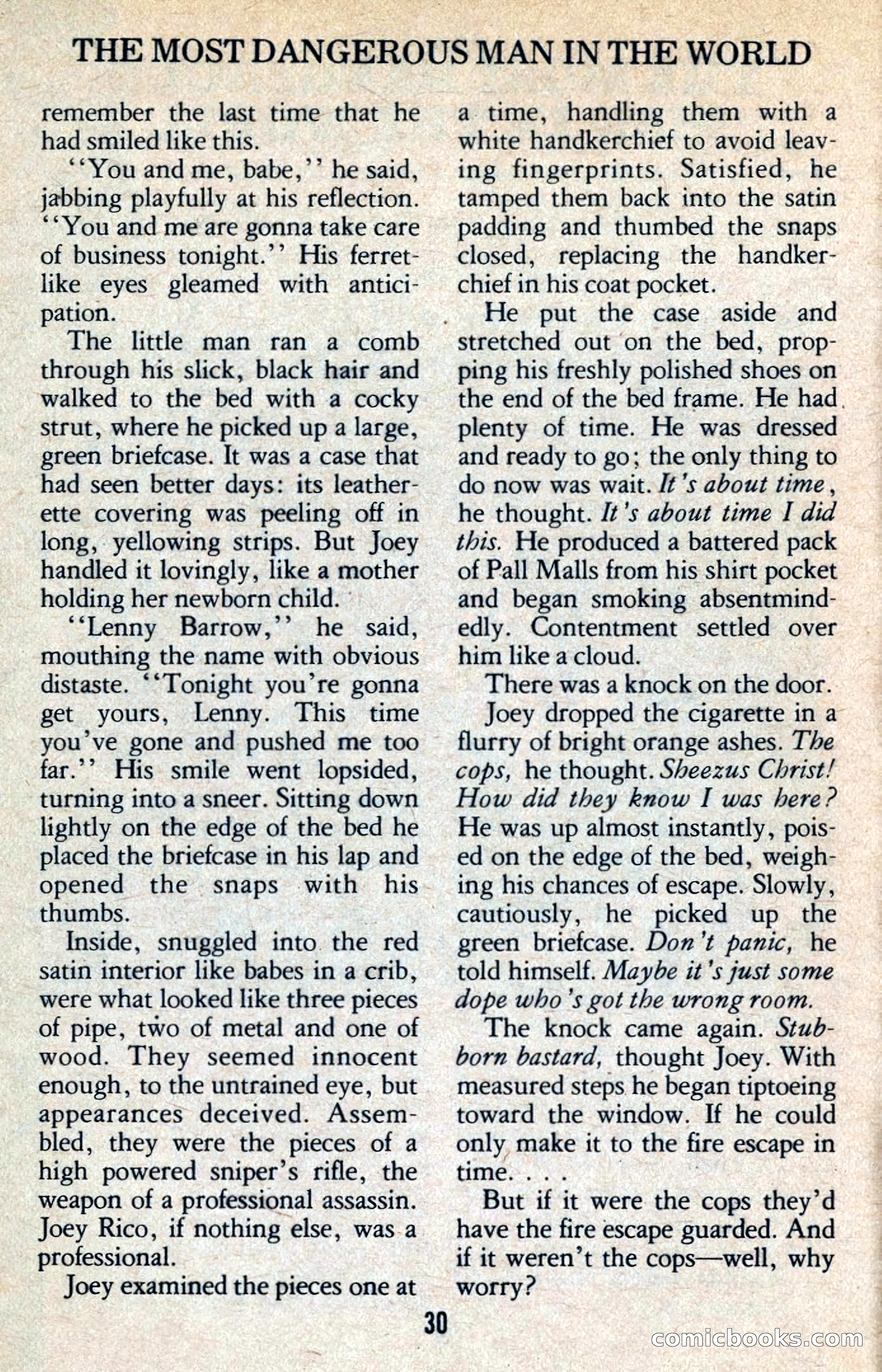 The Executioner Mystery Magazine — page 32 of 134