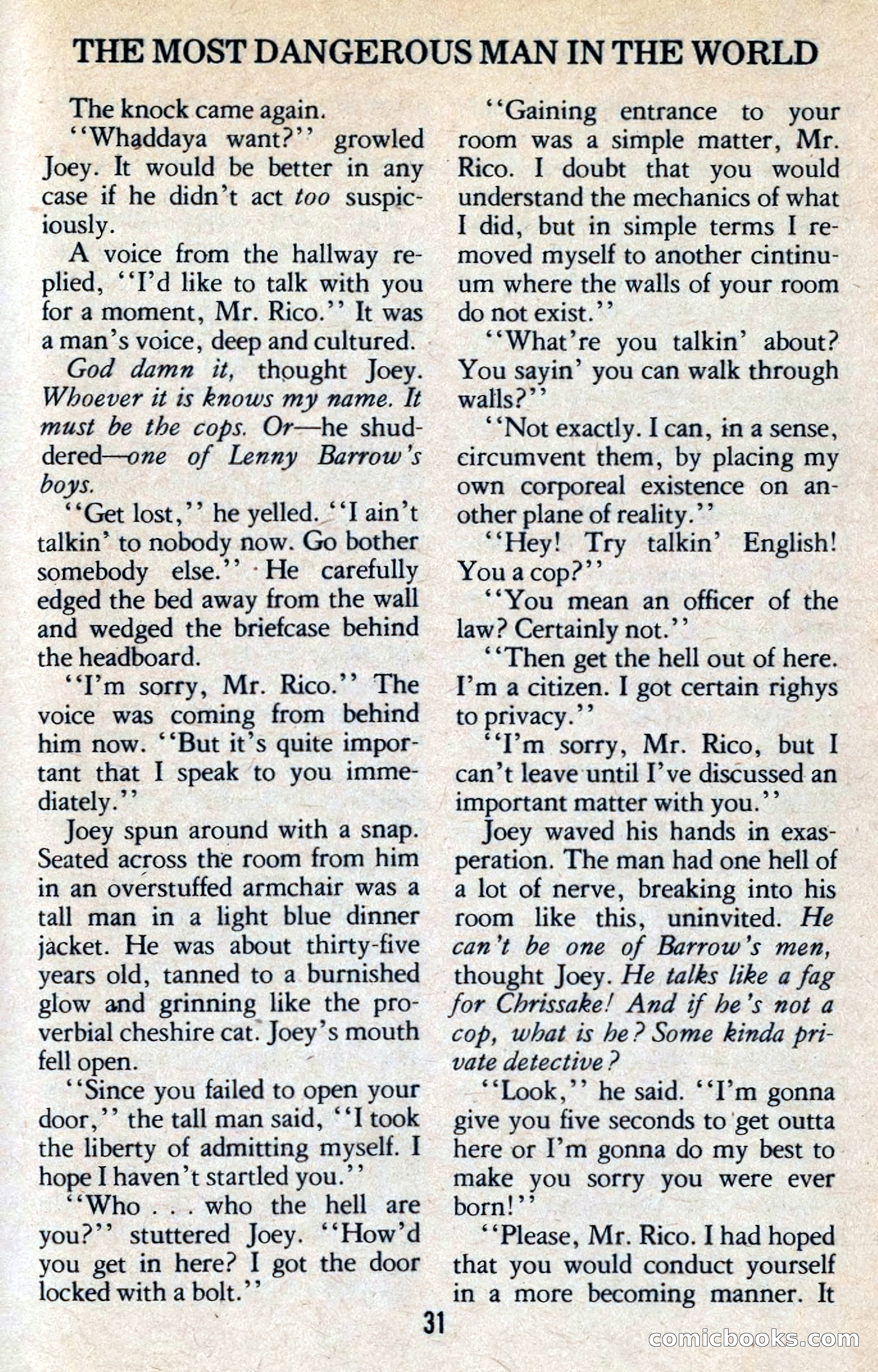 The Executioner Mystery Magazine — page 33 of 134