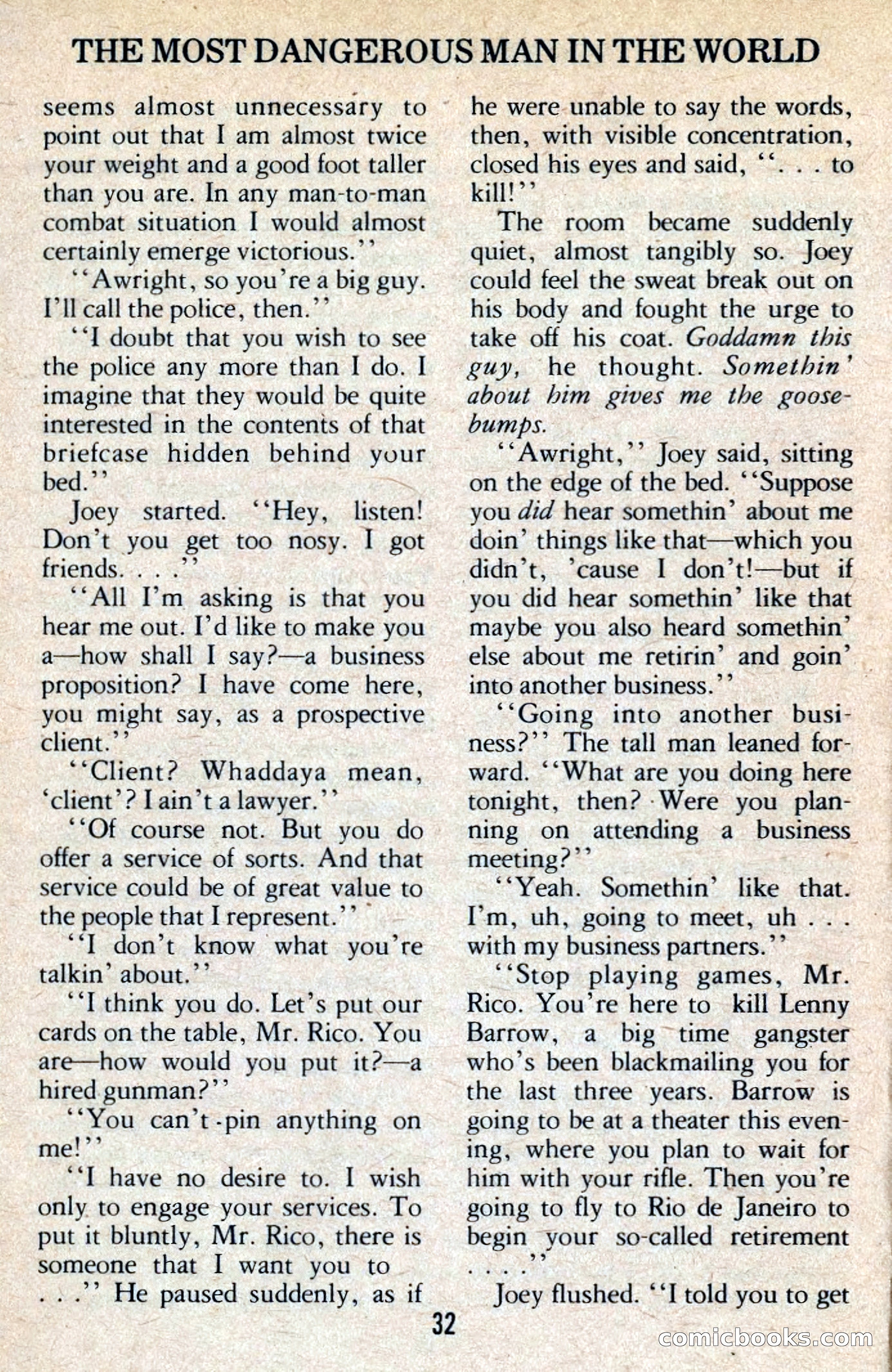 The Executioner Mystery Magazine — page 34 of 134