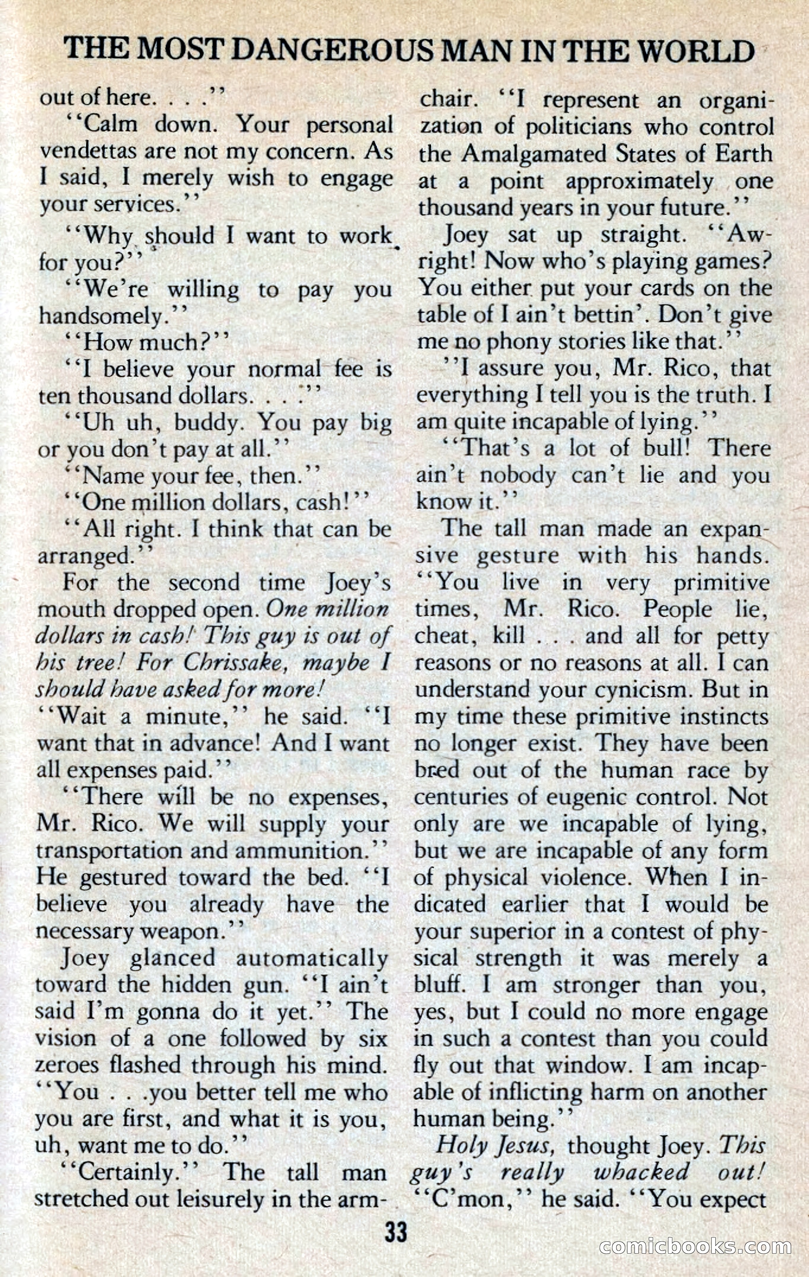 The Executioner Mystery Magazine — page 35 of 134