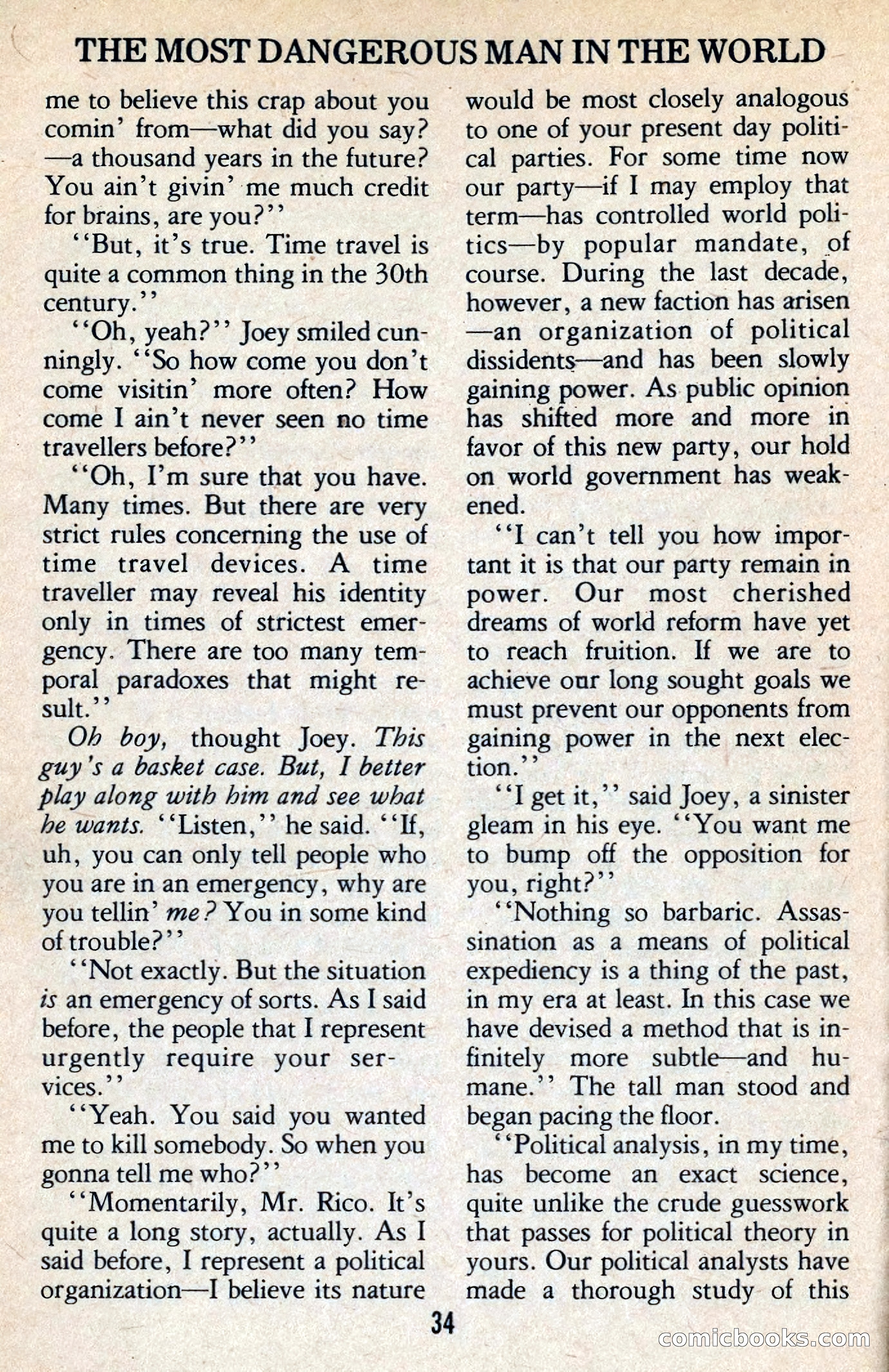 The Executioner Mystery Magazine — page 36 of 134