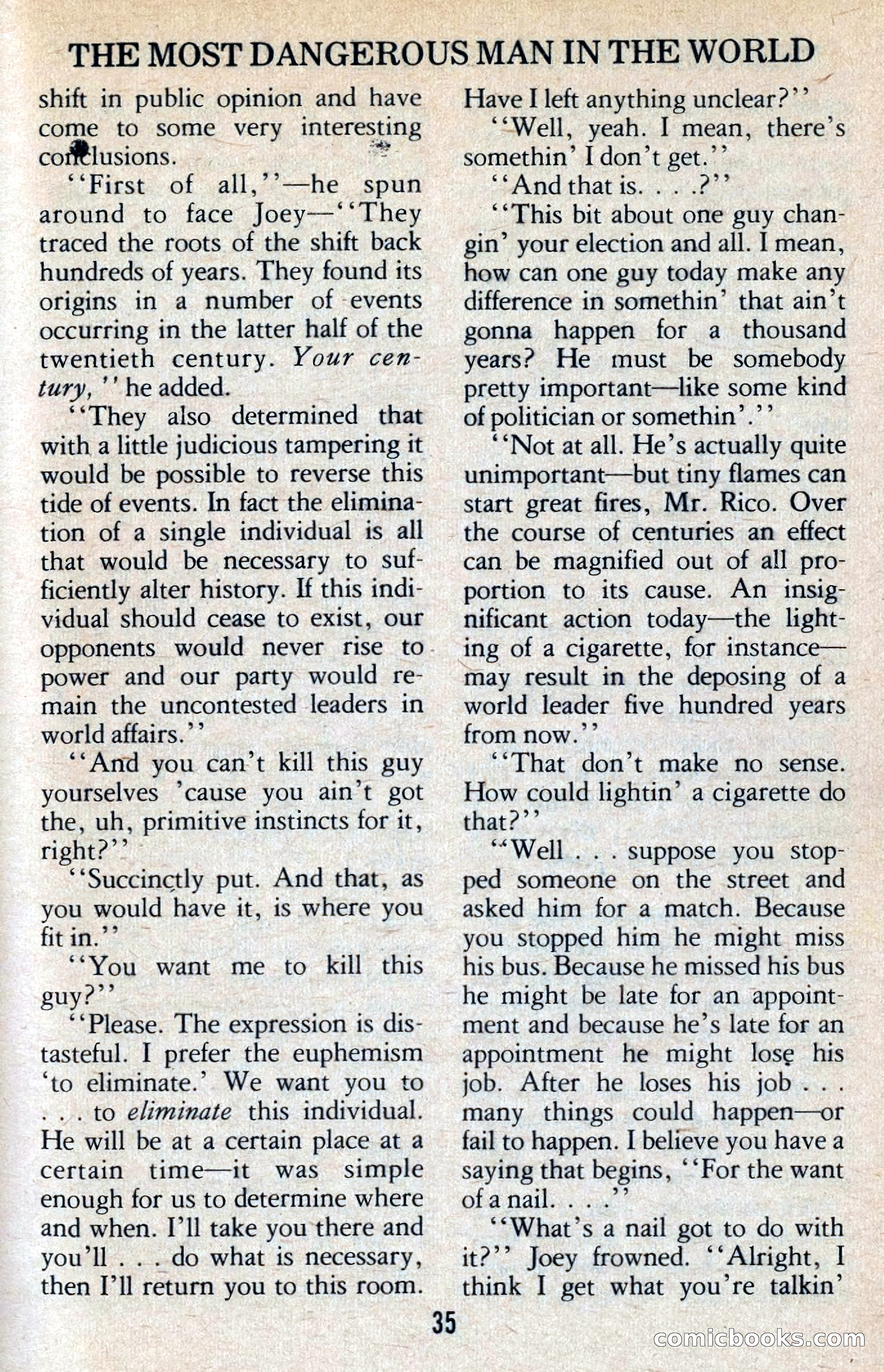 The Executioner Mystery Magazine — page 37 of 134