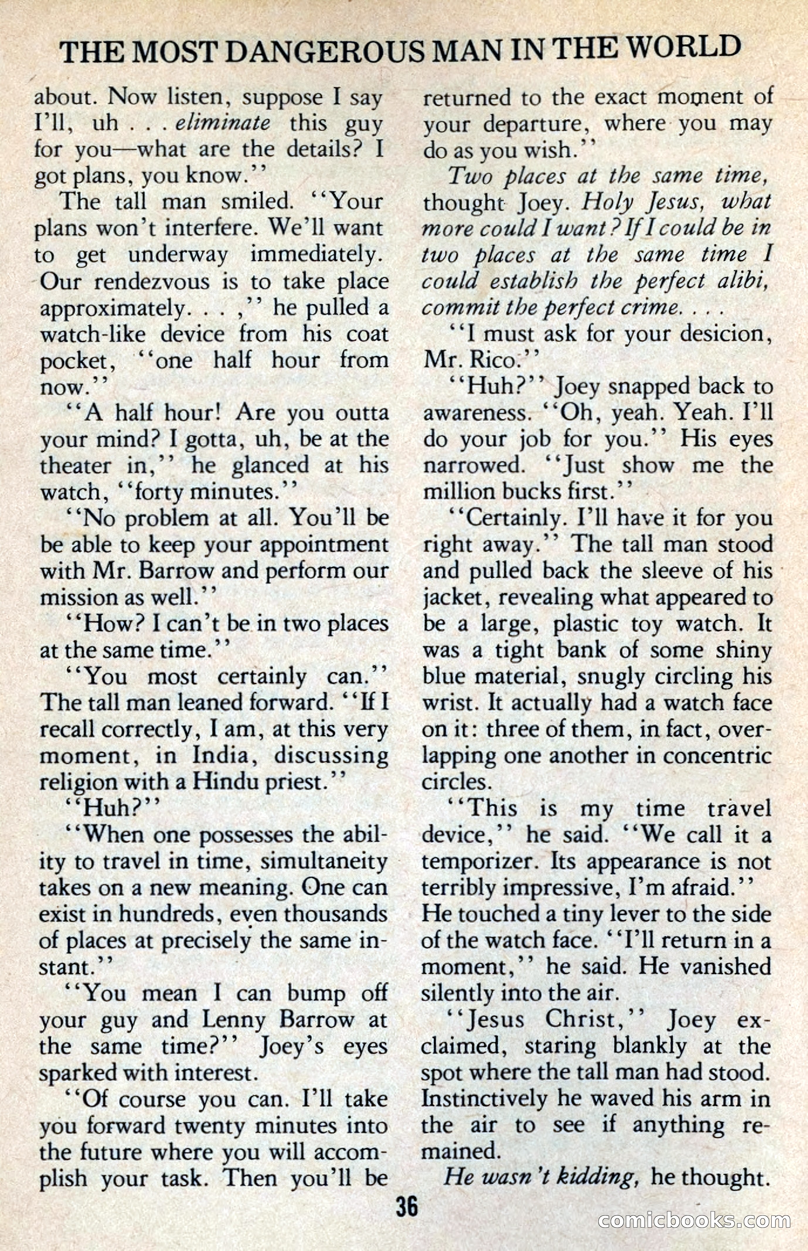 The Executioner Mystery Magazine — page 38 of 134