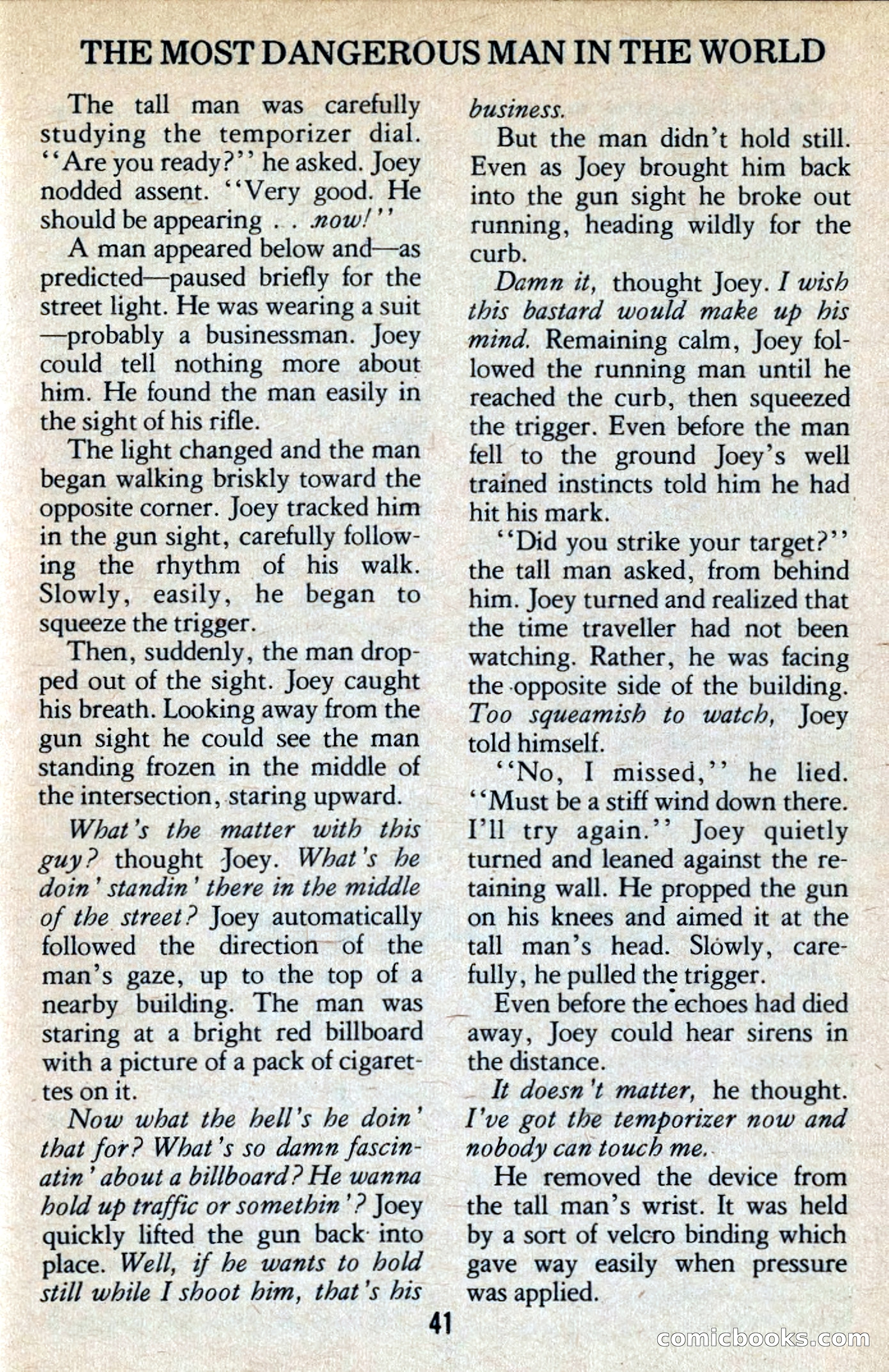 The Executioner Mystery Magazine — page 43 of 134