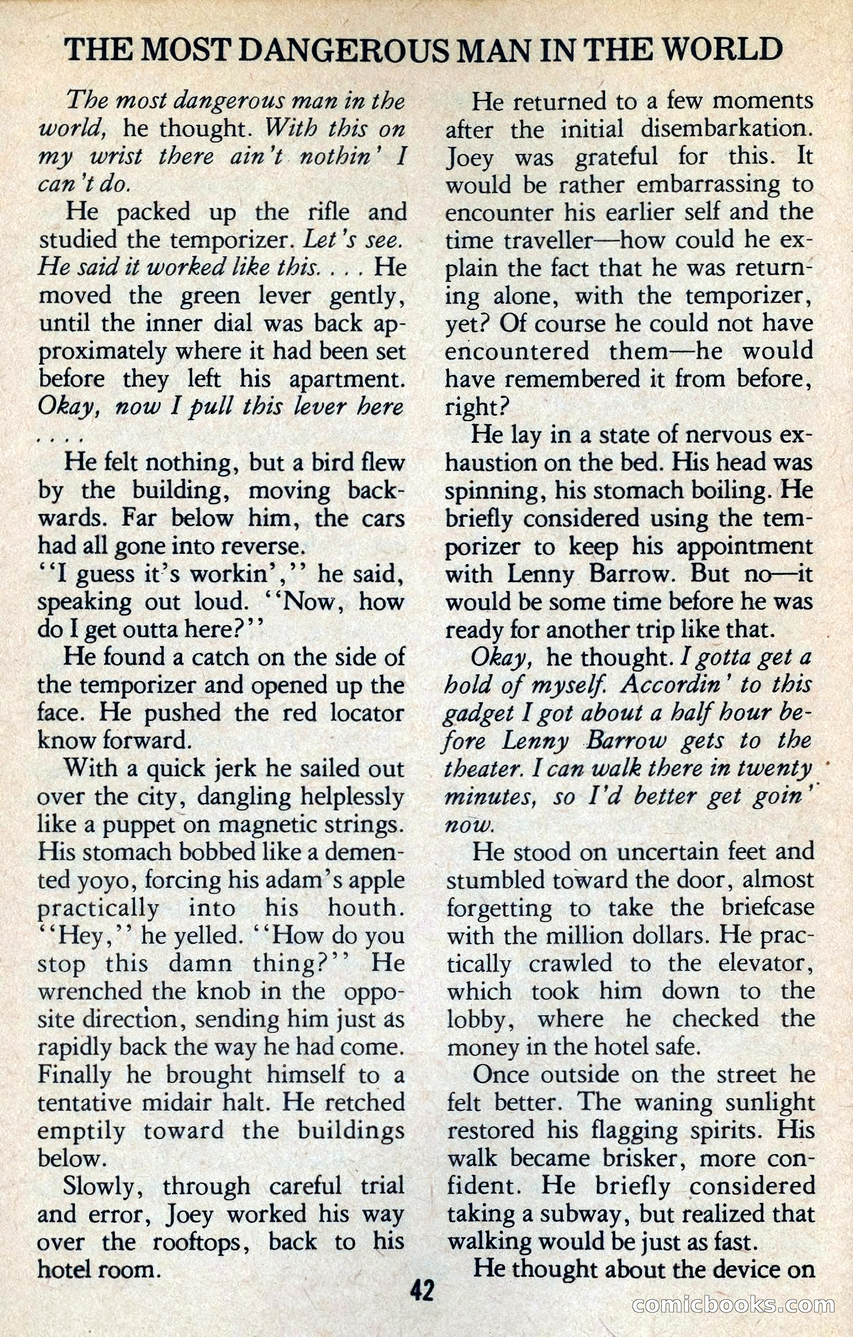 The Executioner Mystery Magazine — page 44 of 134