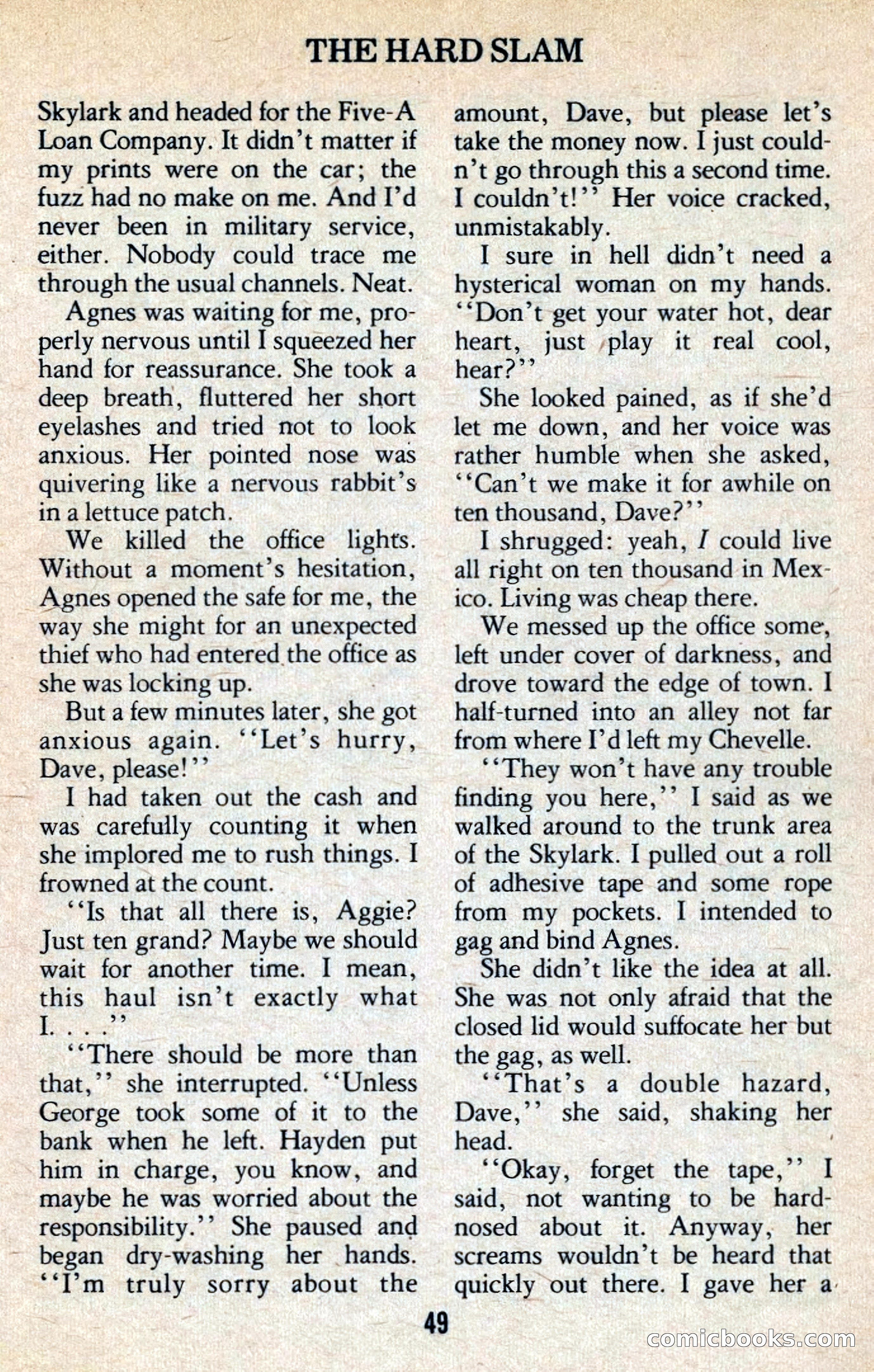 The Executioner Mystery Magazine — page 51 of 134