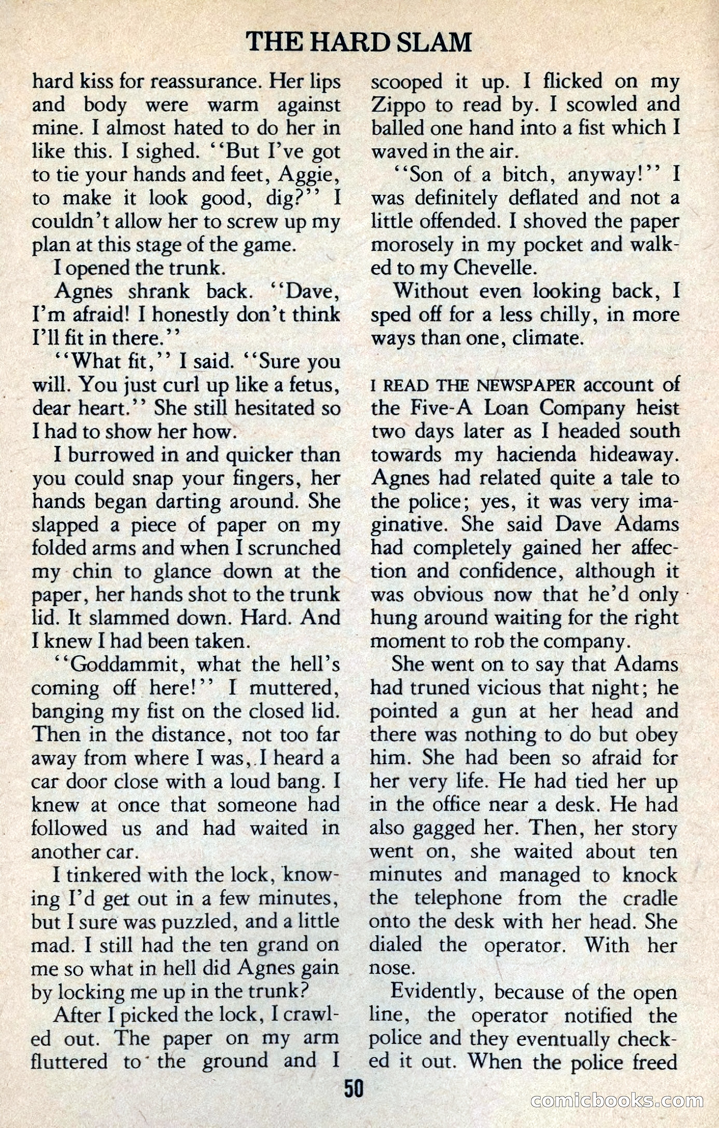The Executioner Mystery Magazine — page 52 of 134