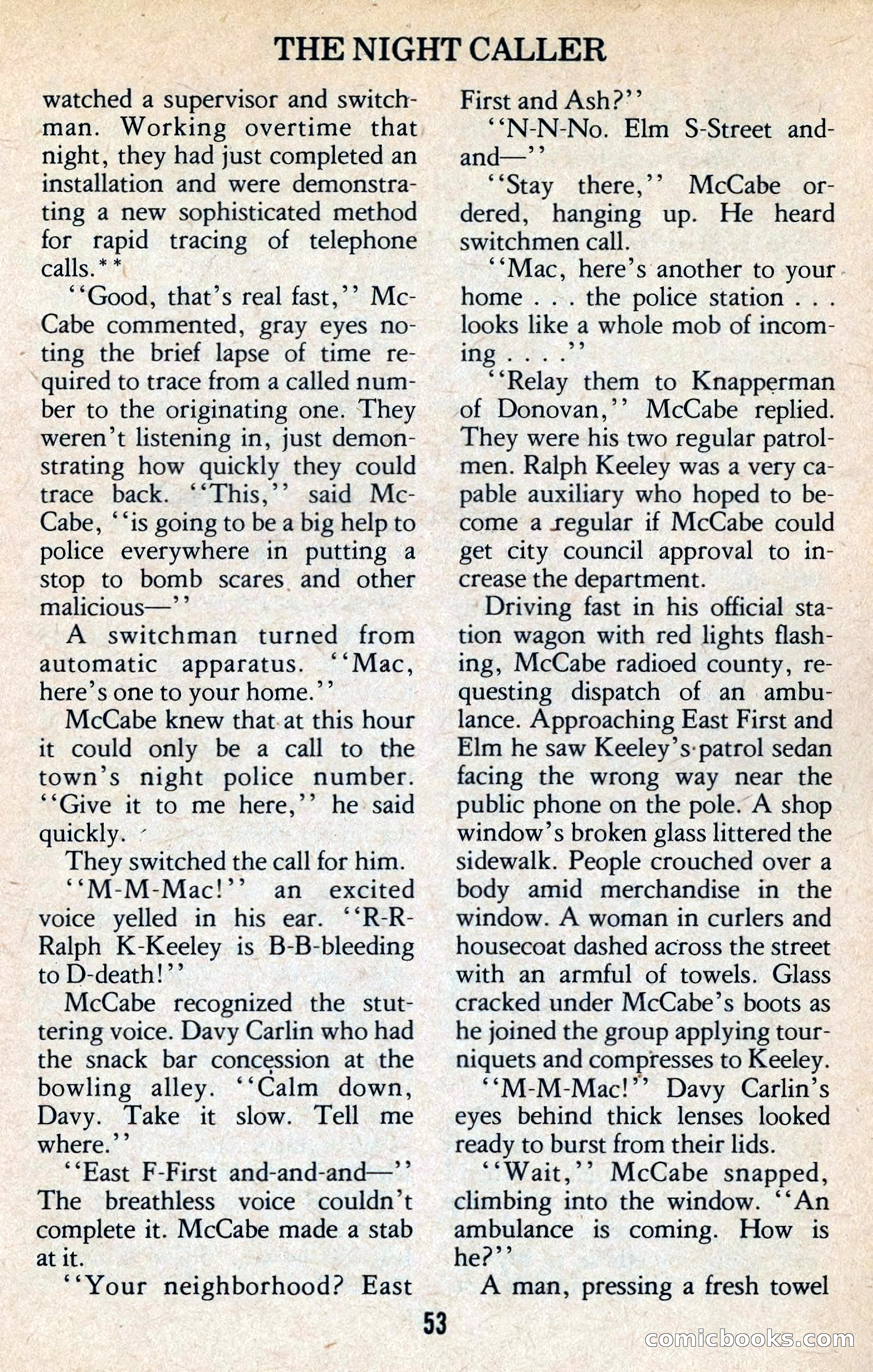 The Executioner Mystery Magazine — page 55 of 134