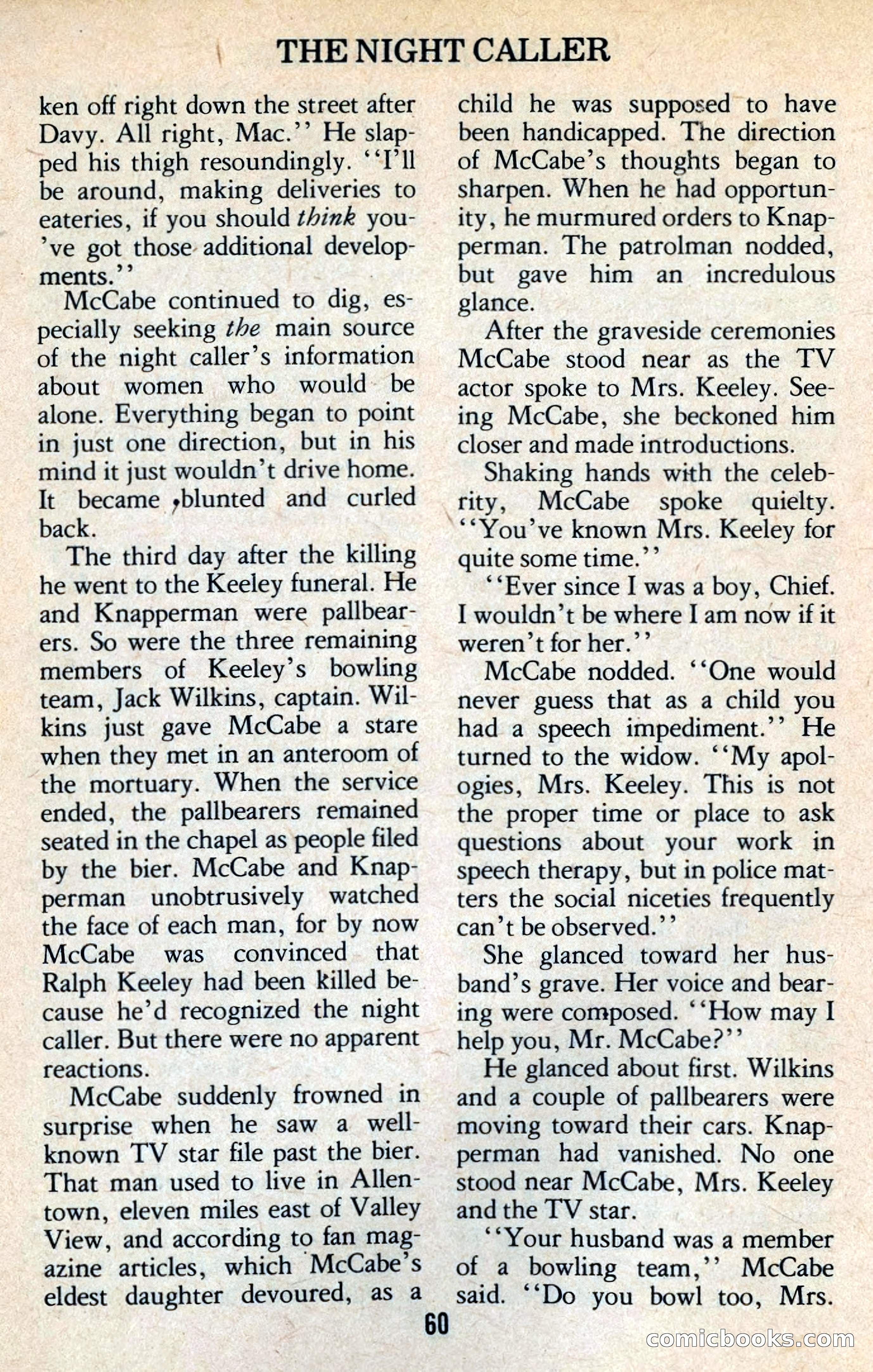 The Executioner Mystery Magazine — page 62 of 134